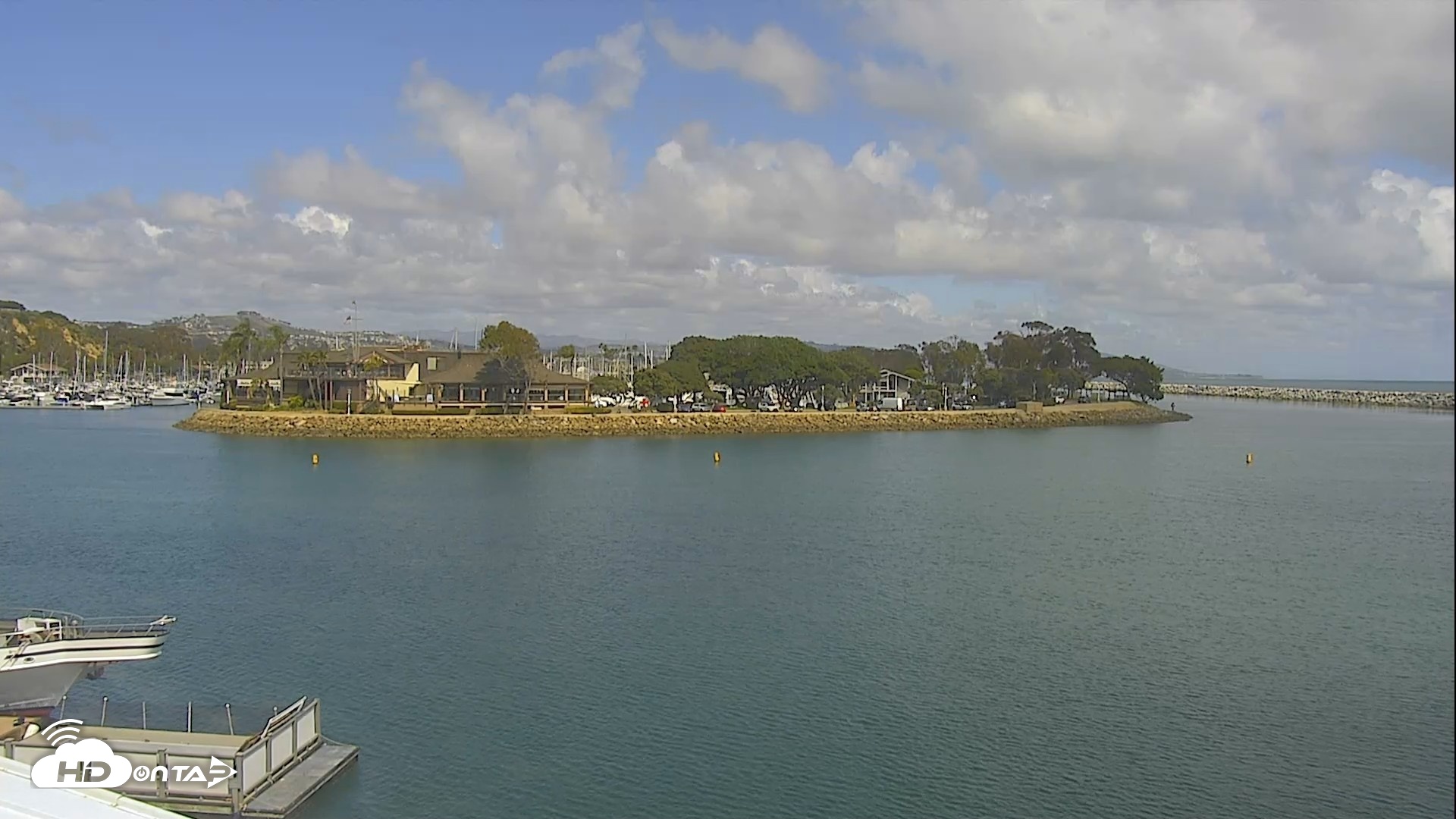 Snapshot of Dana Point Harbor Laguna Cliffs Resort Live Webcam taken May 27, 2026, 3:04pm PDT