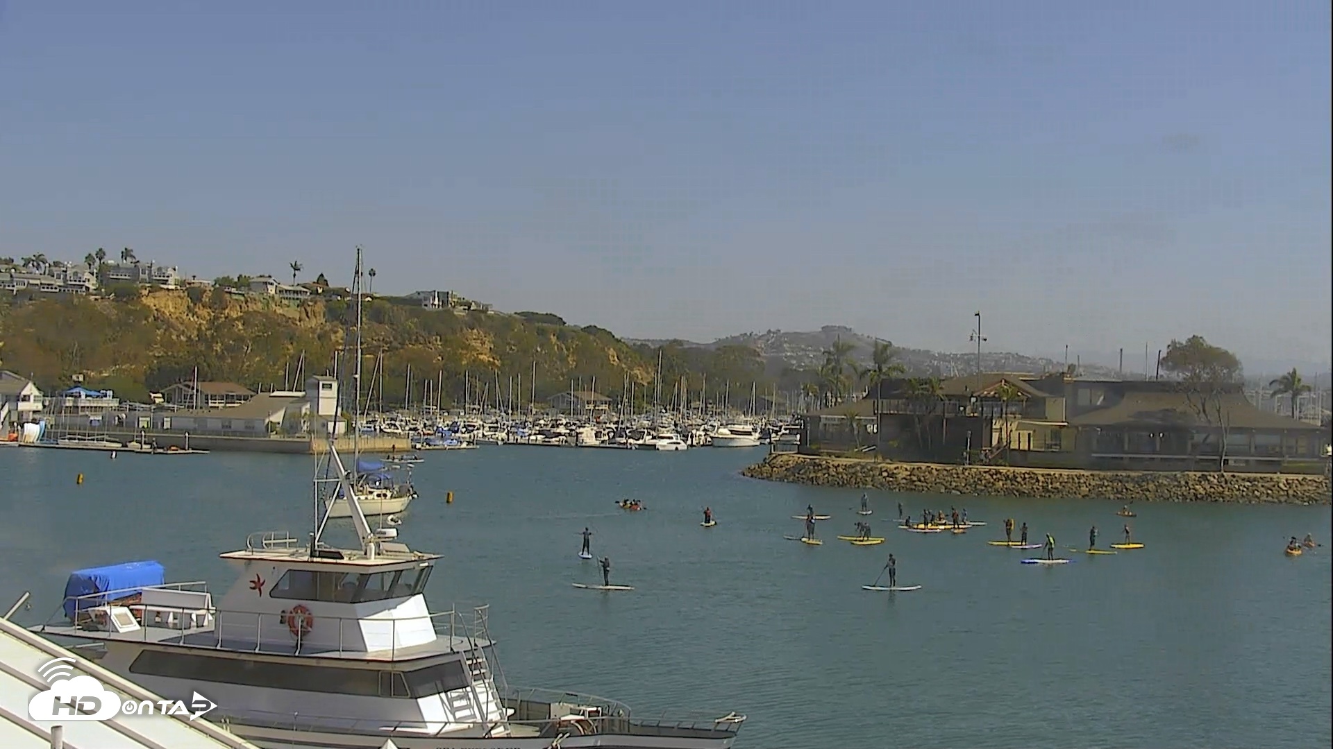 Snapshot of Dana Point Harbor Laguna Cliffs Resort Live Webcam taken Sep 22, 2026, 12:12pm PDT