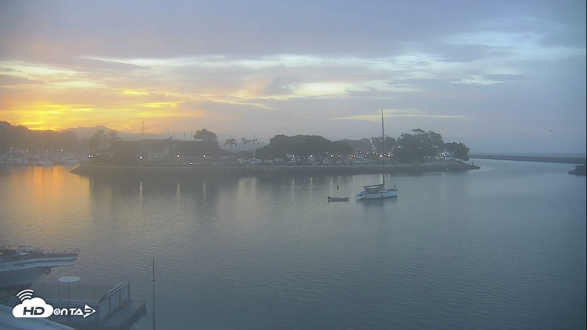 Snapshot of Dana Point Harbor Laguna Cliffs Resort Live Webcam taken Aug 27, 2026, 6:19am PDT