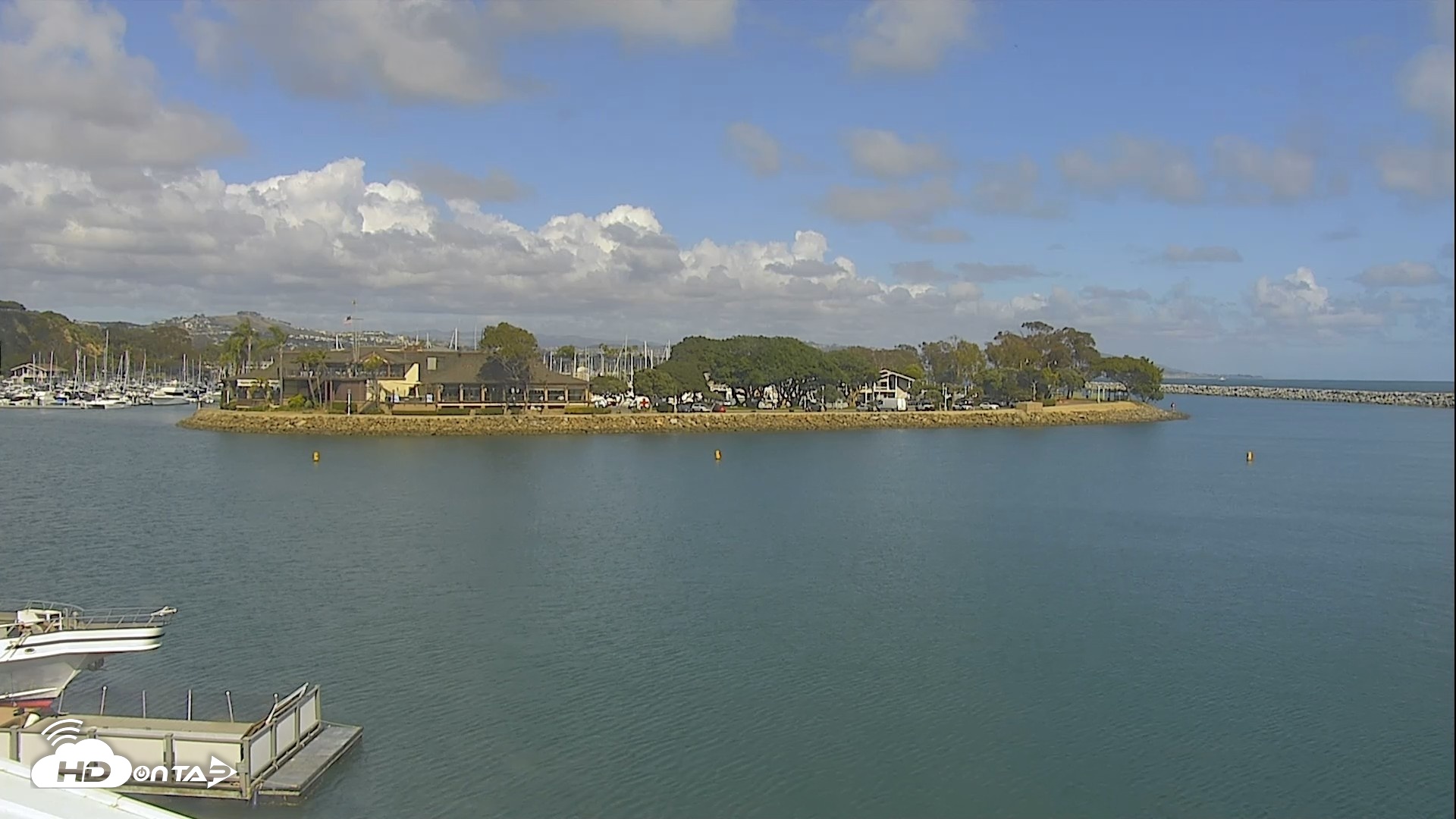 Snapshot of Dana Point Harbor Laguna Cliffs Resort Live Webcam taken May 27, 2026, 4:00pm PDT