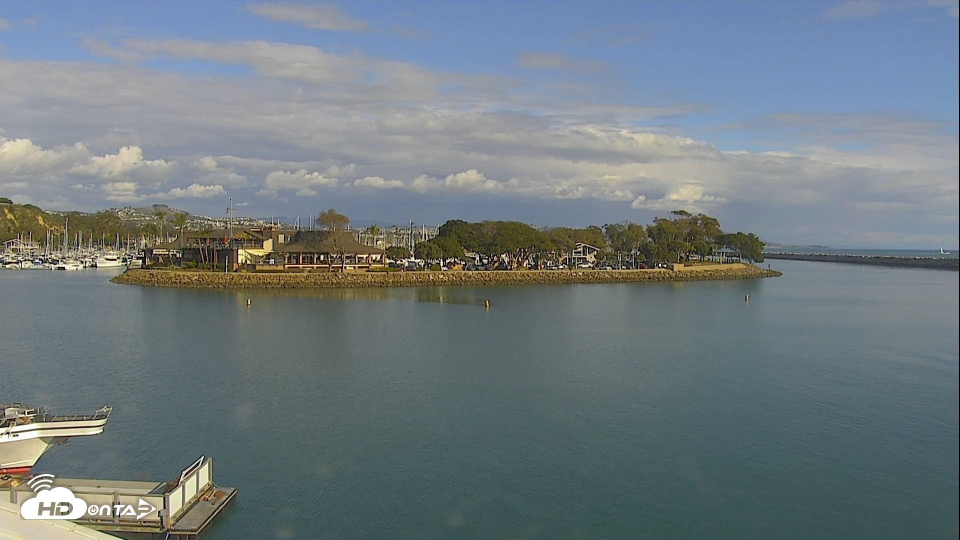 Snapshot of Dana Point Harbor Laguna Cliffs Resort Live Webcam taken Oct 23, 2026, 3:33pm PDT
