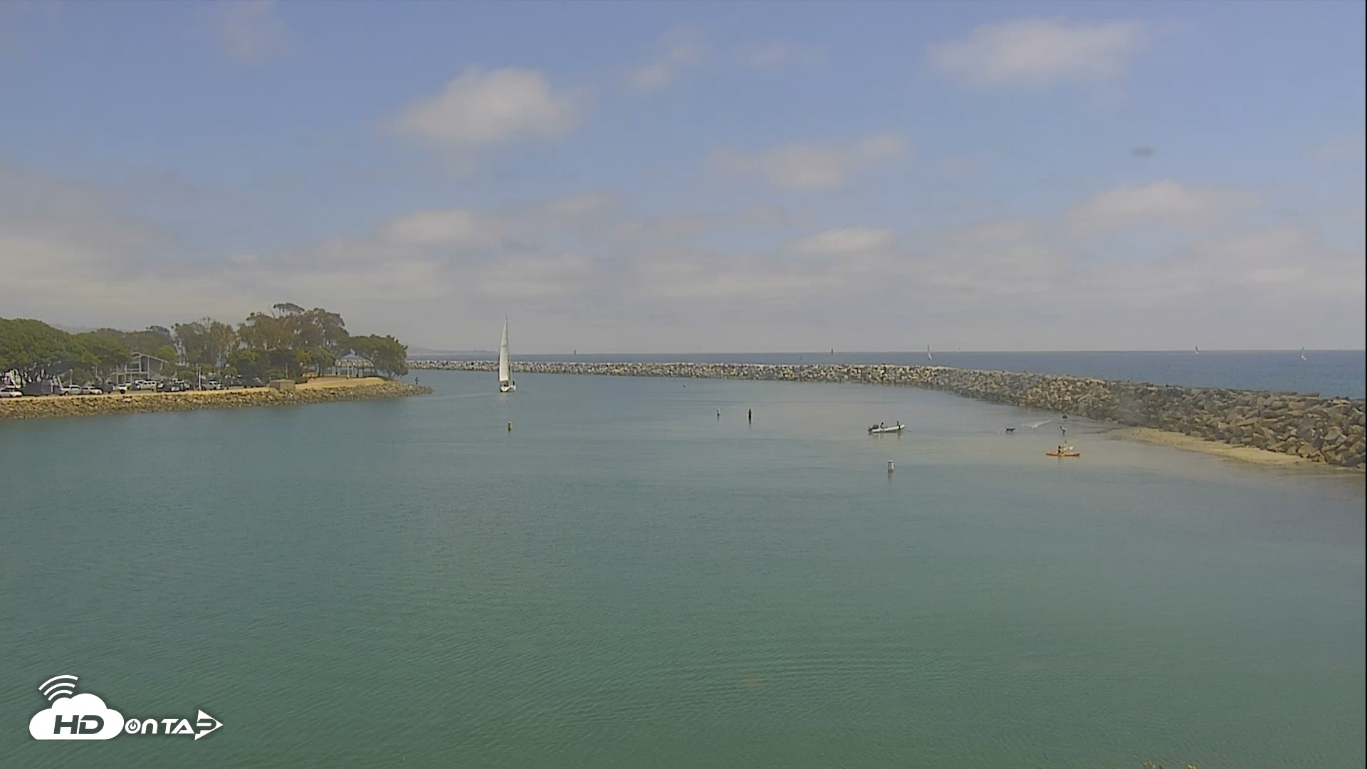 Snapshot of Dana Point Harbor Laguna Cliffs Resort Live Webcam taken May 7, 2026, 1:31pm PDT