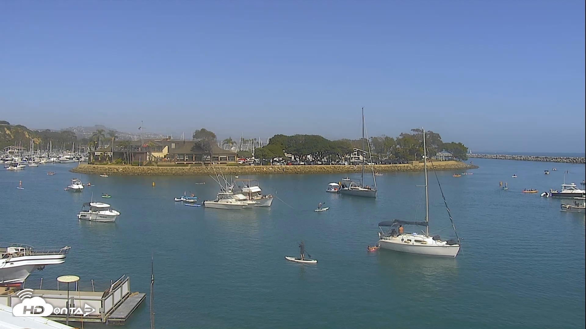 Snapshot of Dana Point Harbor Laguna Cliffs Resort Live Webcam taken Aug 1, 2026, 3:48pm PDT