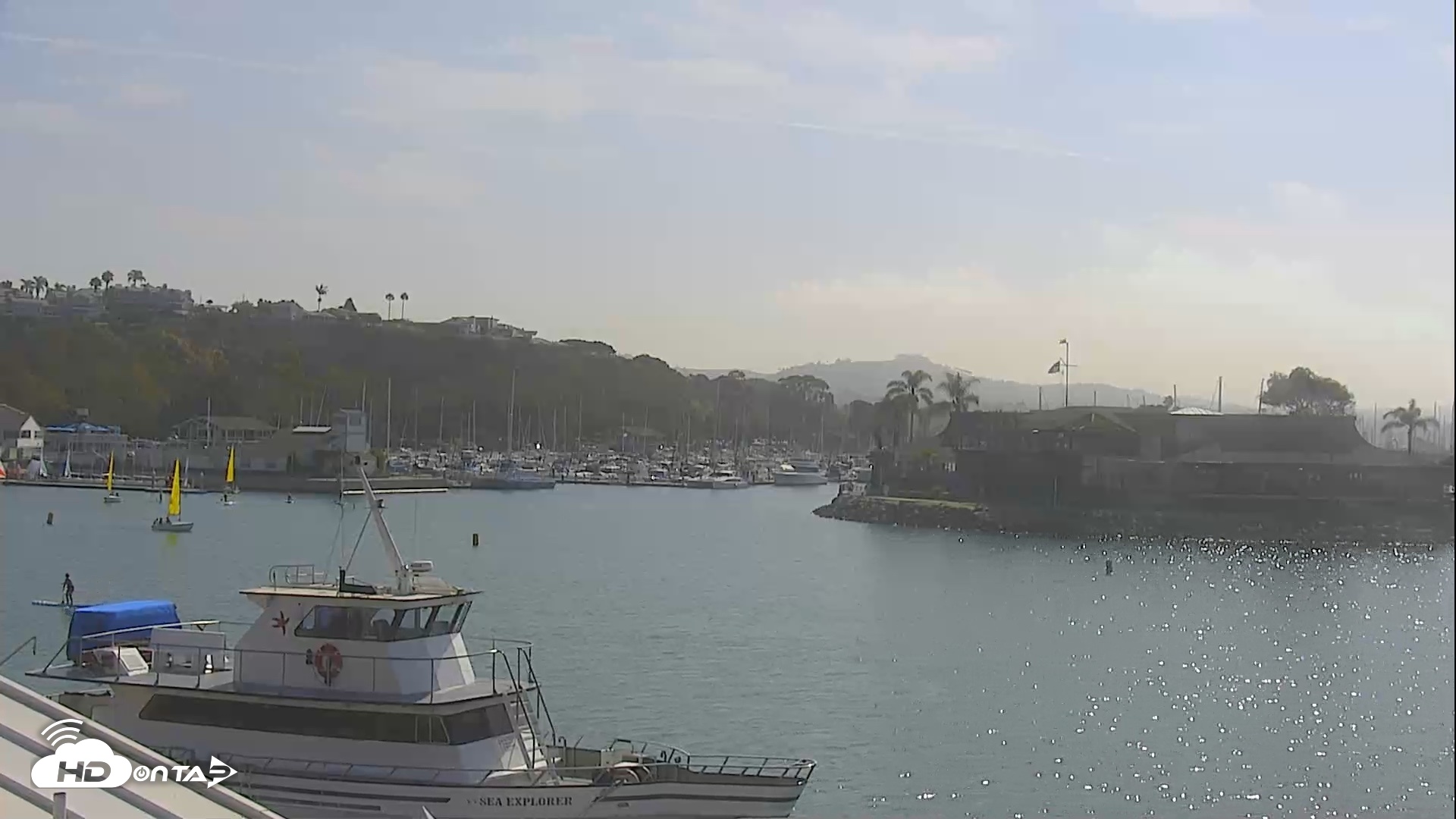 Snapshot of Dana Point Harbor Laguna Cliffs Resort Live Webcam taken Aug 10, 2026, 9:38am PDT