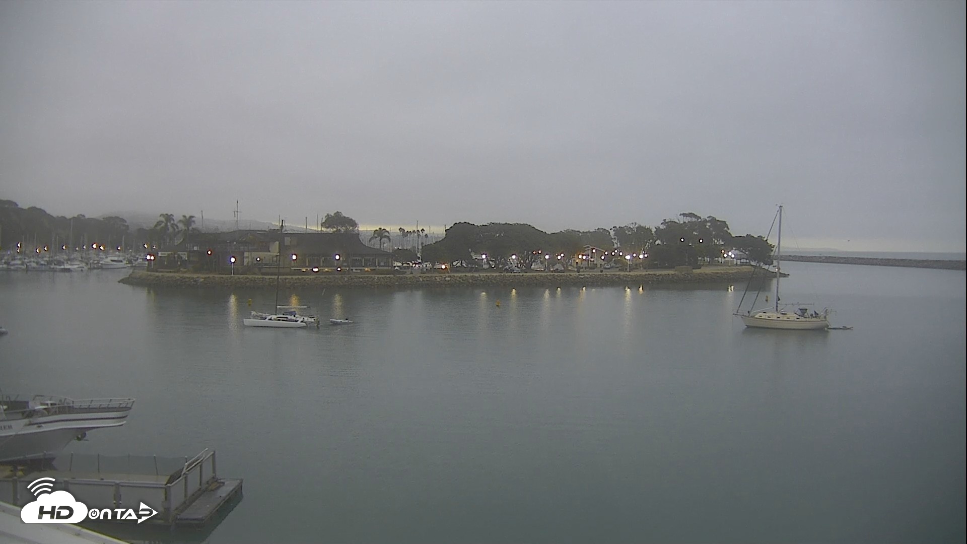 Snapshot of Dana Point Harbor Laguna Cliffs Resort Live Webcam taken Oct 1, 2026, 6:40am PDT