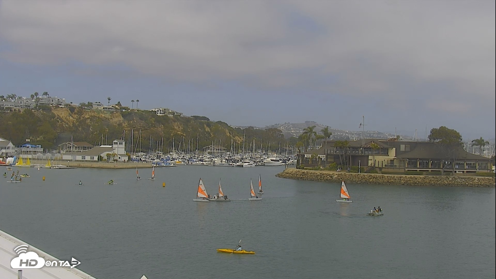 Snapshot of Dana Point Harbor Laguna Cliffs Resort Live Webcam taken Jun 24, 2026, 2:37pm PDT