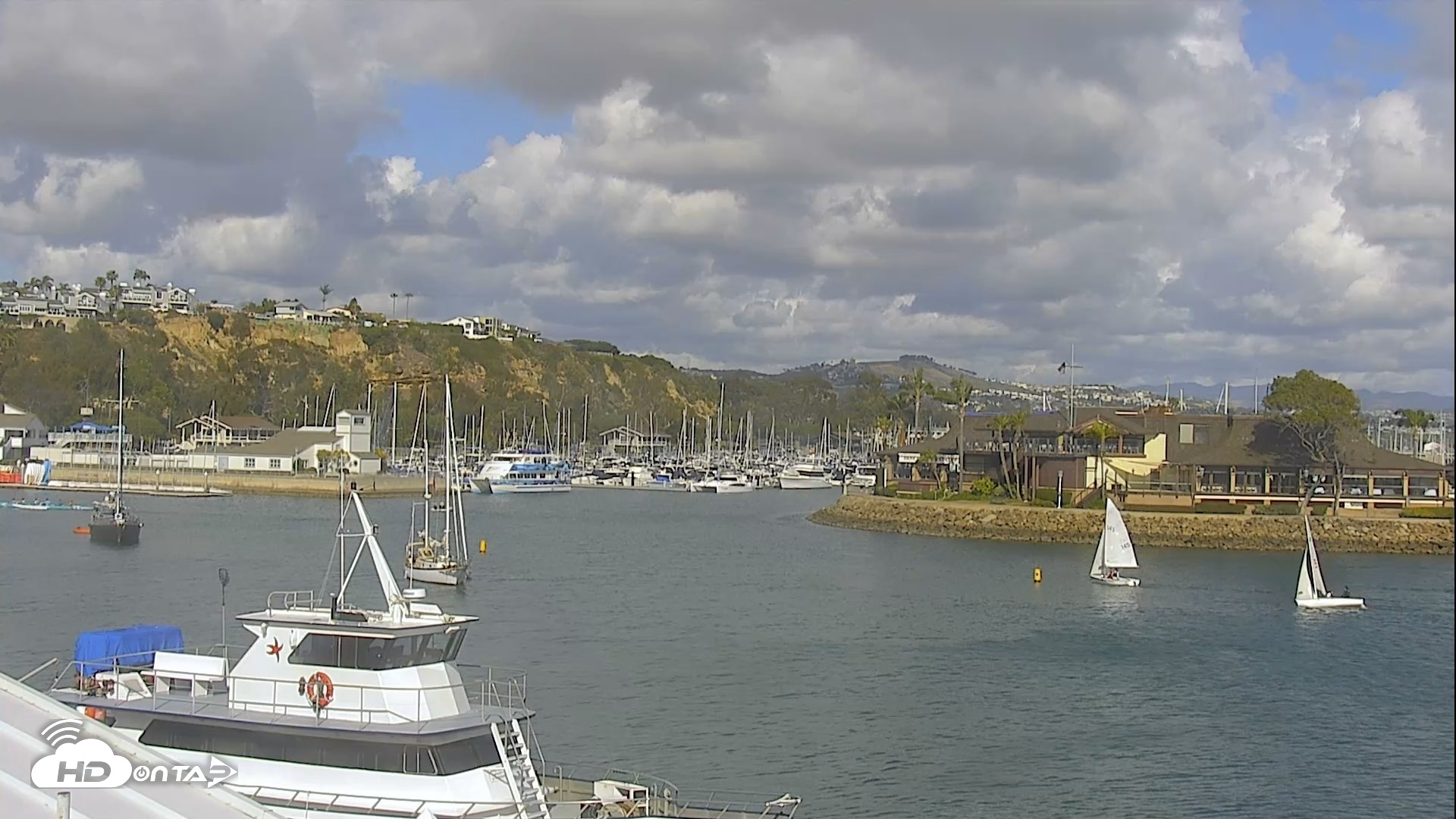 Snapshot of Dana Point Harbor Laguna Cliffs Resort Live Webcam taken Apr 13, 2026, 4:32pm PDT