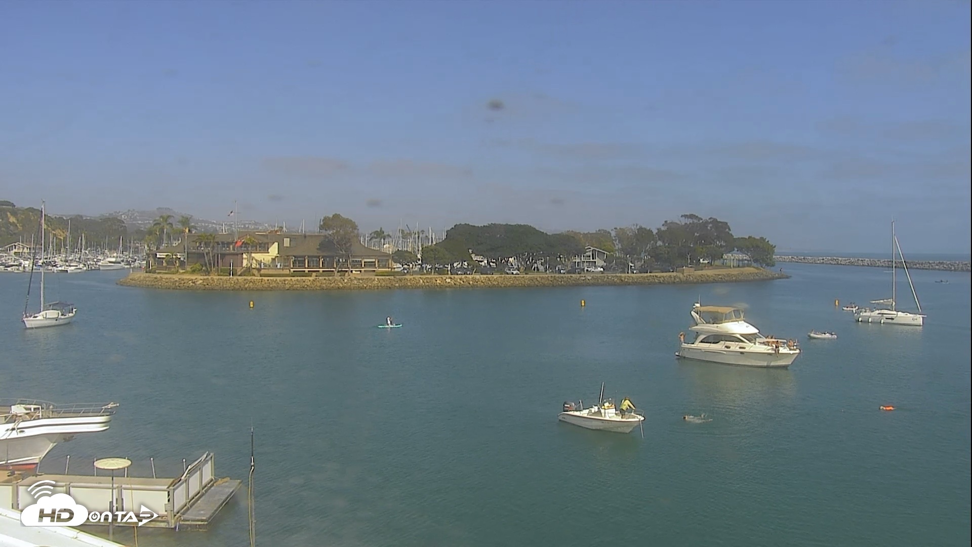 Snapshot of Dana Point Harbor Laguna Cliffs Resort Live Webcam taken Jul 27, 2026, 4:18pm PDT