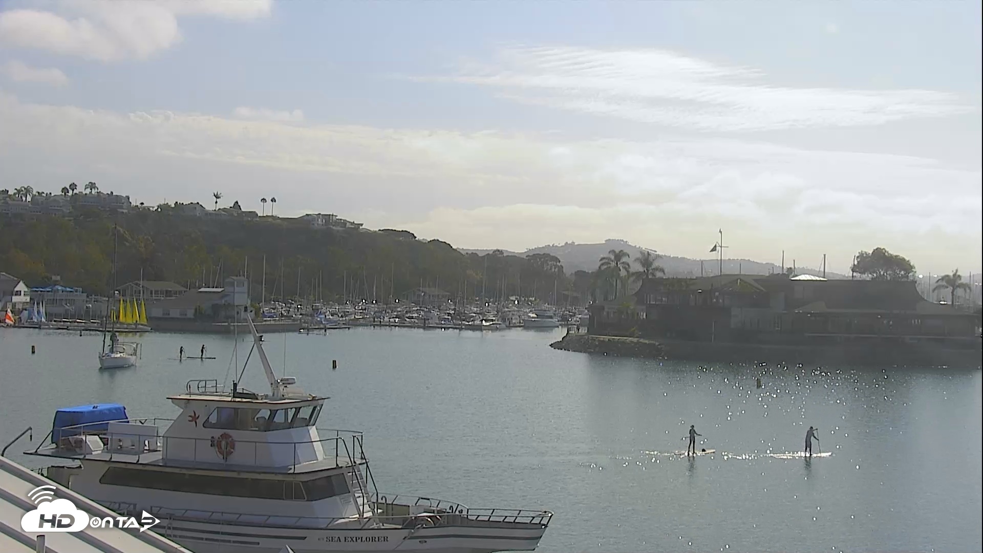 Snapshot of Dana Point Harbor Laguna Cliffs Resort Live Webcam taken Aug 11, 2026, 9:12am PDT