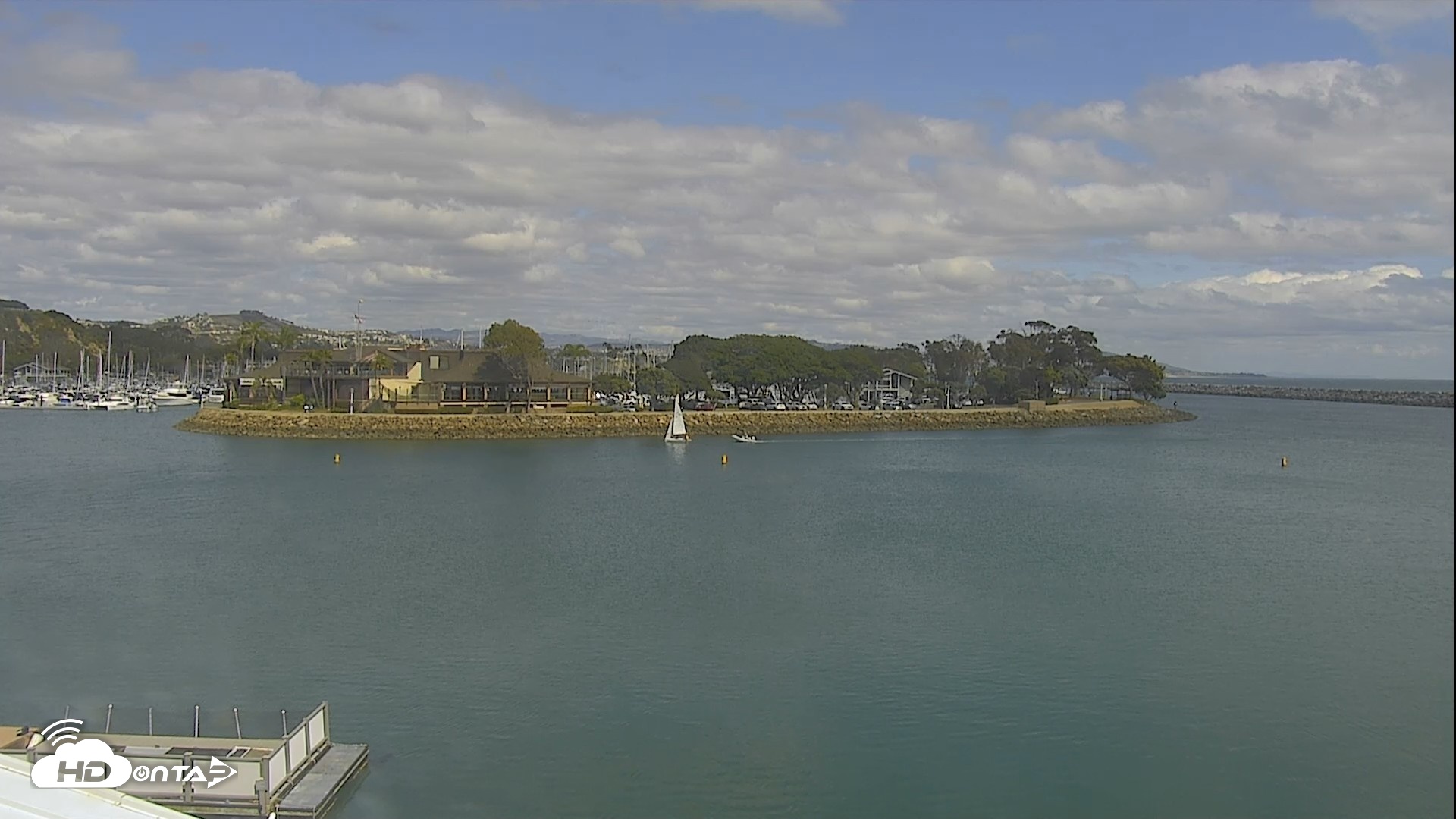 Snapshot of Dana Point Harbor Laguna Cliffs Resort Live Webcam taken Apr 26, 2026, 3:21pm PDT