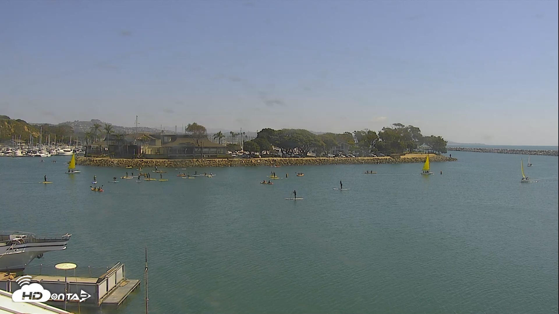 Snapshot of Dana Point Harbor Laguna Cliffs Resort Live Webcam taken Sep 22, 2026, 12:11pm PDT