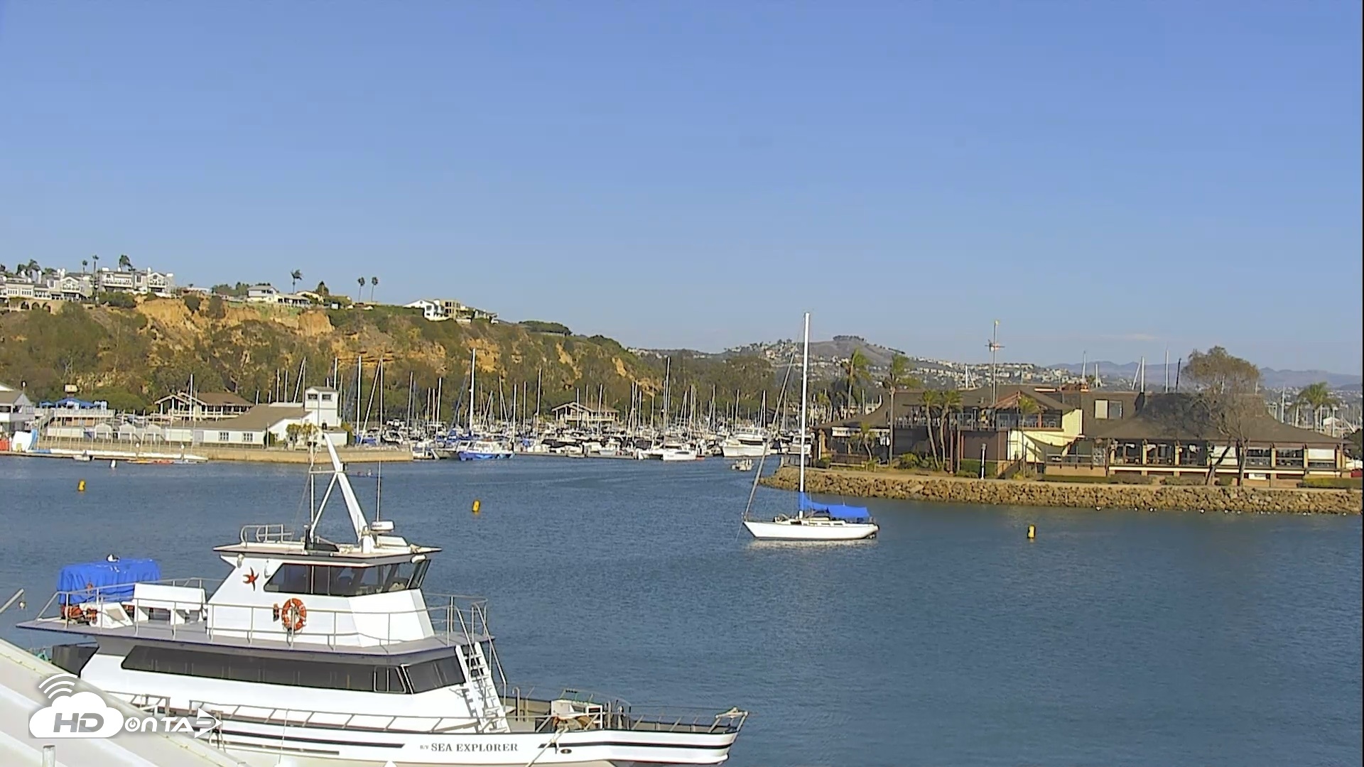 Snapshot of Dana Point Harbor Laguna Cliffs Resort Live Webcam taken Oct 6, 2026, 3:58pm PDT