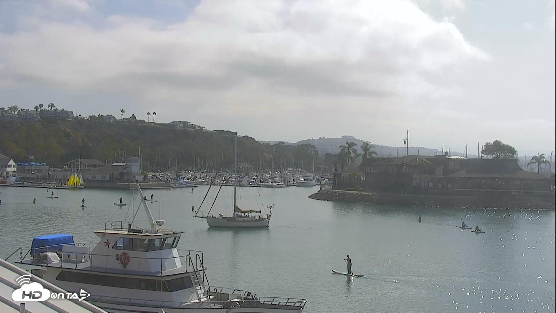 Snapshot of Dana Point Harbor Laguna Cliffs Resort Live Webcam taken Aug 16, 2026, 9:30am PDT