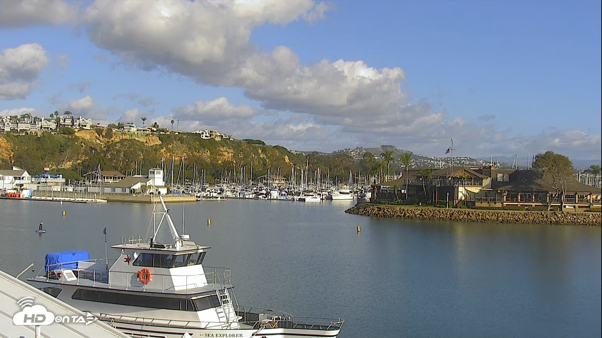 Snapshot of Dana Point Harbor Laguna Cliffs Resort Live Webcam taken Dec 27, 2025, 1:56pm PST