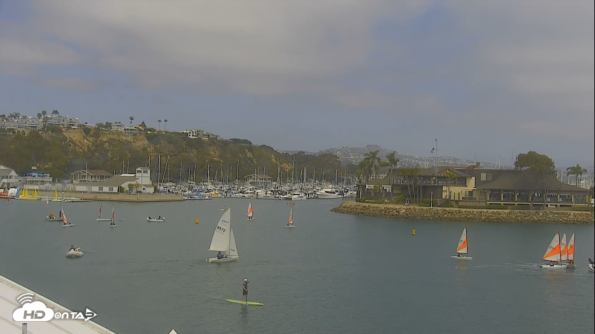 Snapshot of Dana Point Harbor Laguna Cliffs Resort Live Webcam taken Jun 24, 2026, 2:28pm PDT