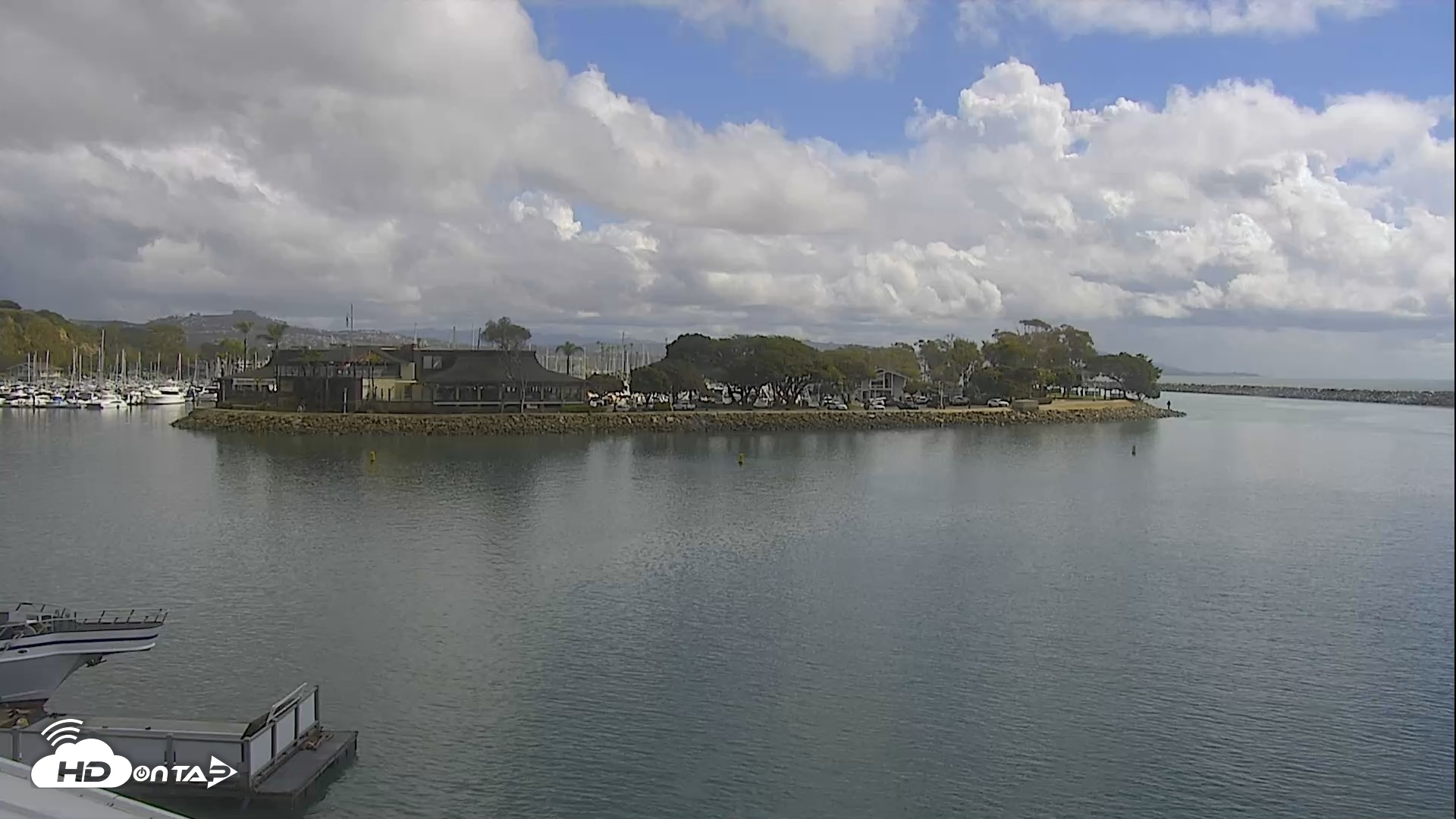 Snapshot of Dana Point Harbor Laguna Cliffs Resort Live Webcam taken Oct 22, 2026, 12:13pm PDT