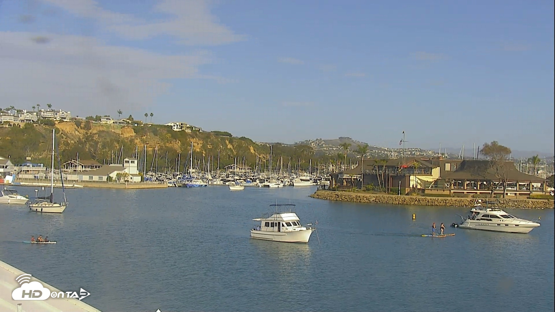 Snapshot of Dana Point Harbor Laguna Cliffs Resort Live Webcam taken Oct 18, 2026, 3:48pm PDT
