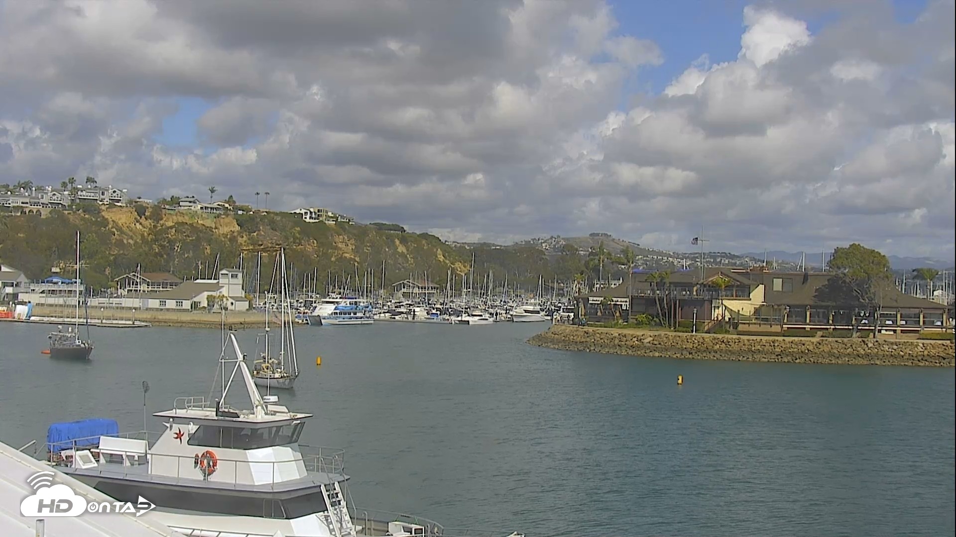 Snapshot of Dana Point Harbor Laguna Cliffs Resort Live Webcam taken Apr 13, 2026, 3:25pm PDT