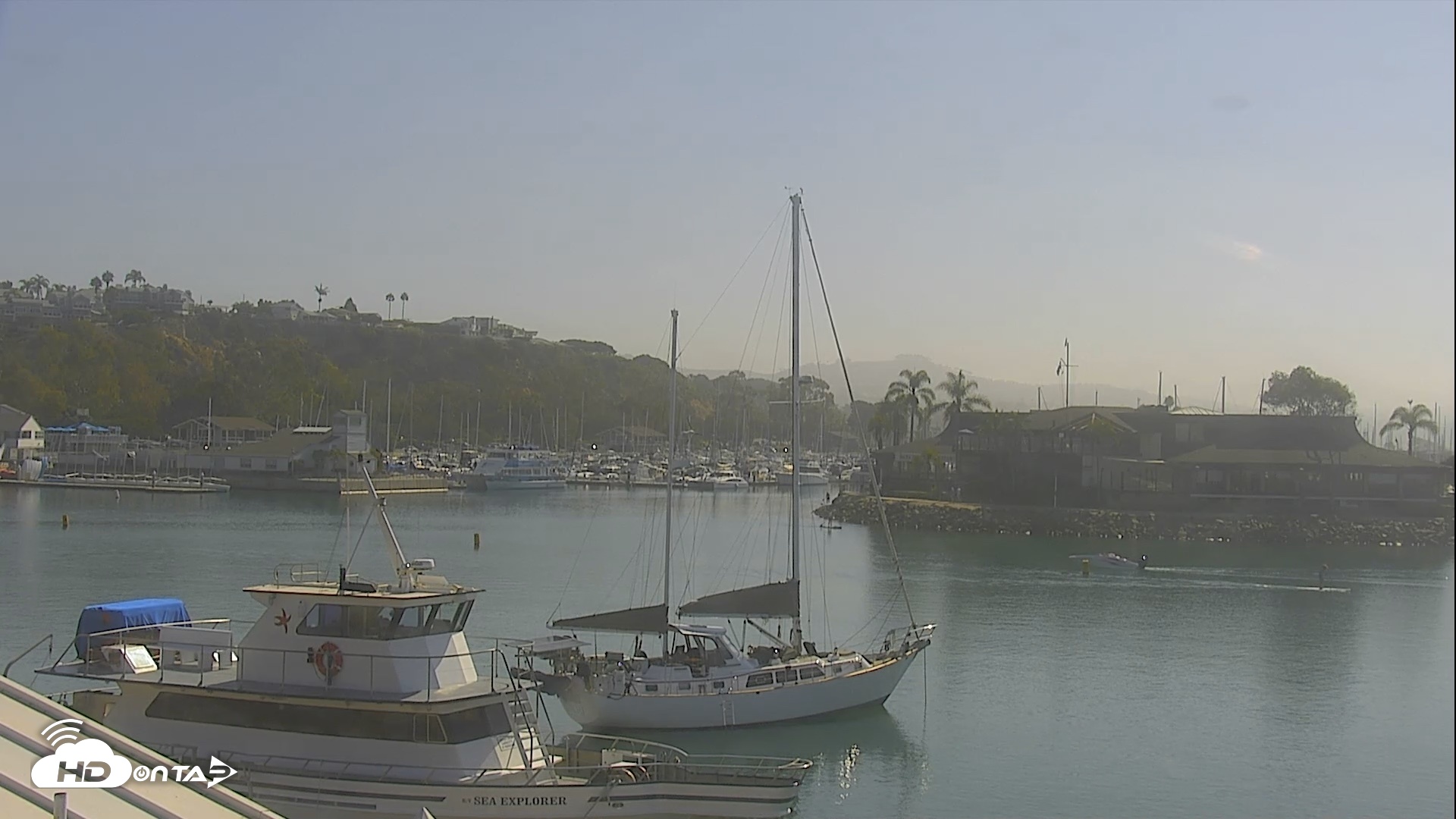 Snapshot of Dana Point Harbor Laguna Cliffs Resort Live Webcam taken Aug 25, 2026, 9:57am PDT