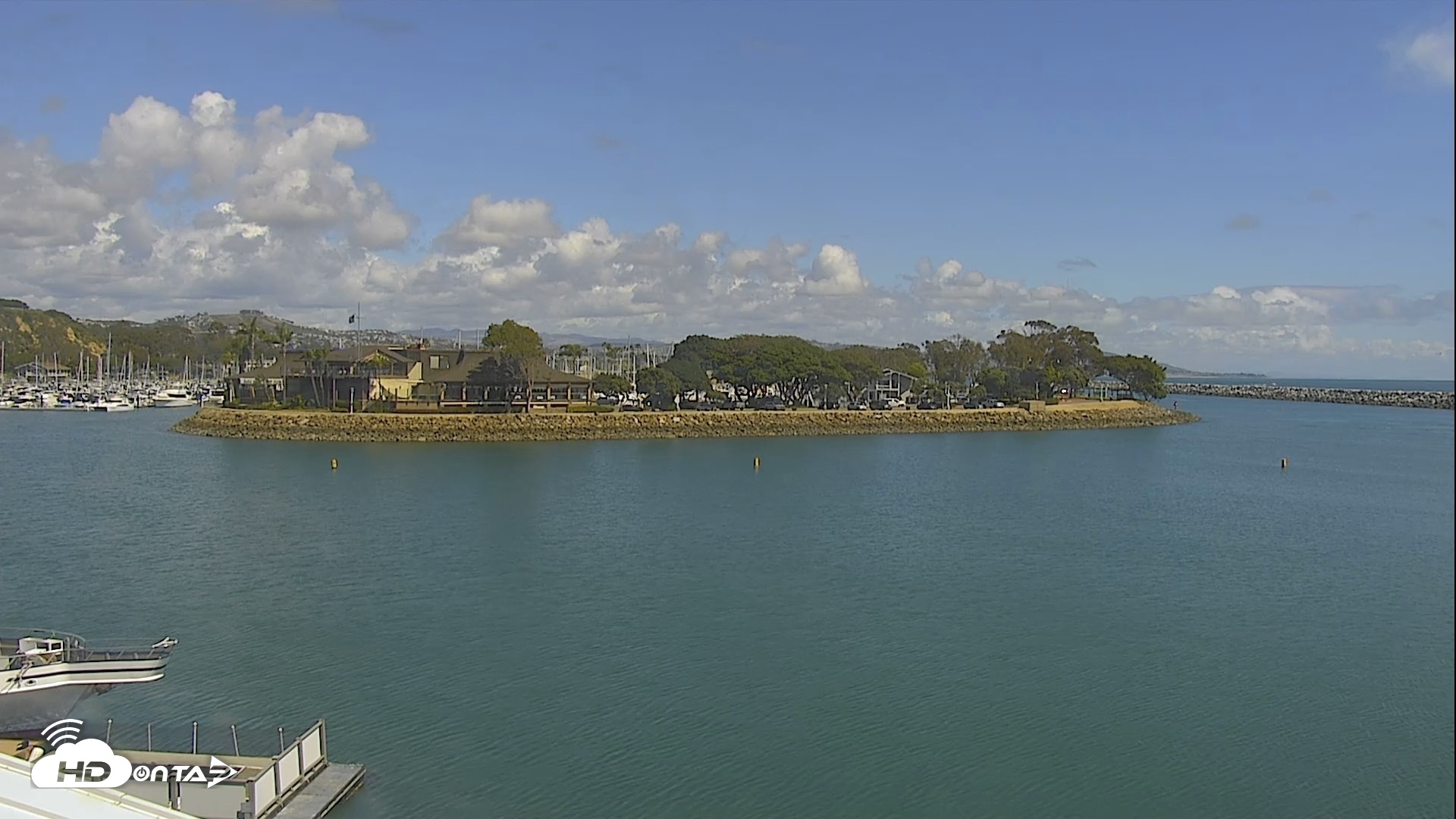 Snapshot of Dana Point Harbor Laguna Cliffs Resort Live Webcam taken Apr 13, 2026, 2:32pm PDT