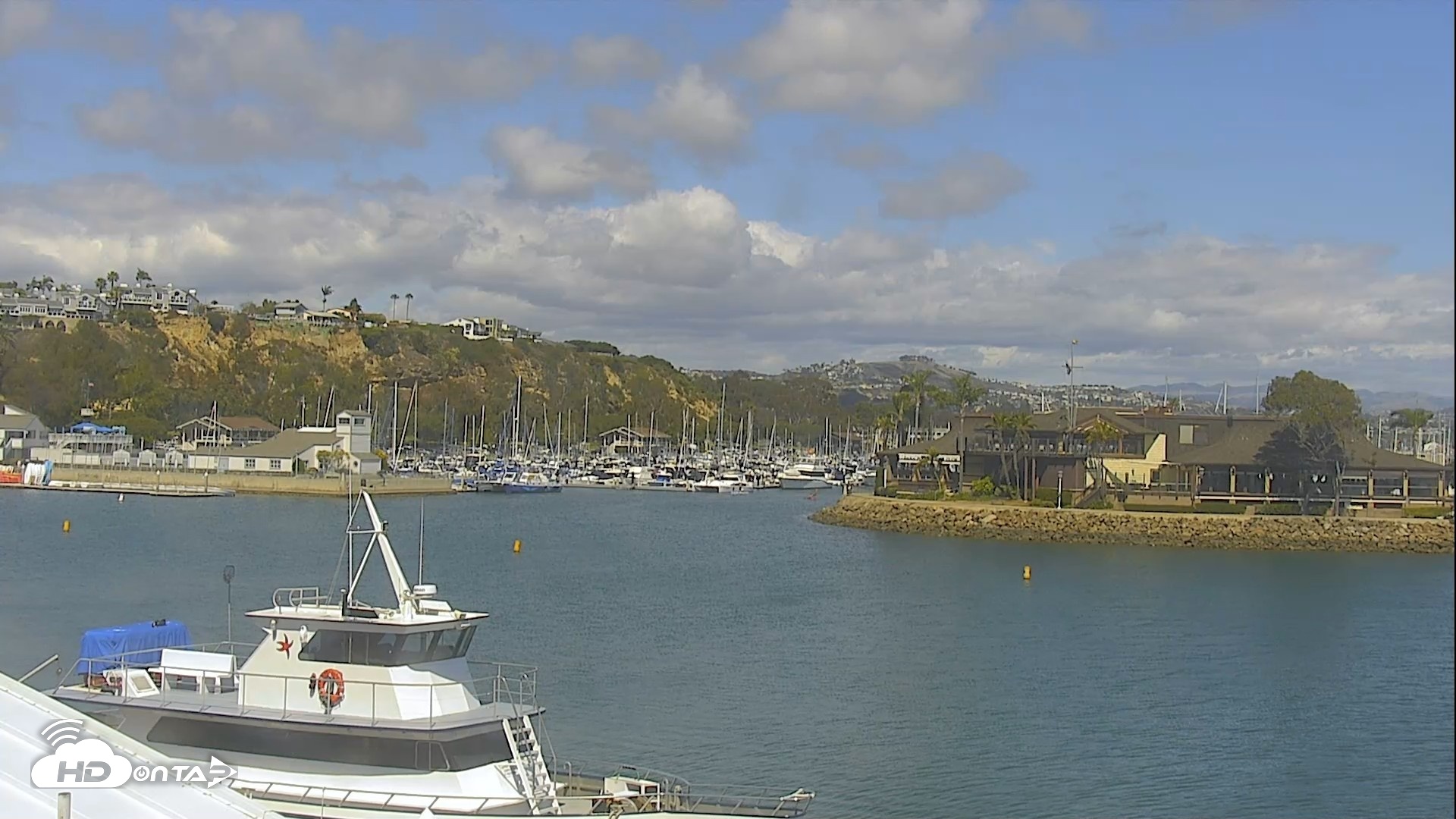 Snapshot of Dana Point Harbor Laguna Cliffs Resort Live Webcam taken May 29, 2026, 3:13pm PDT