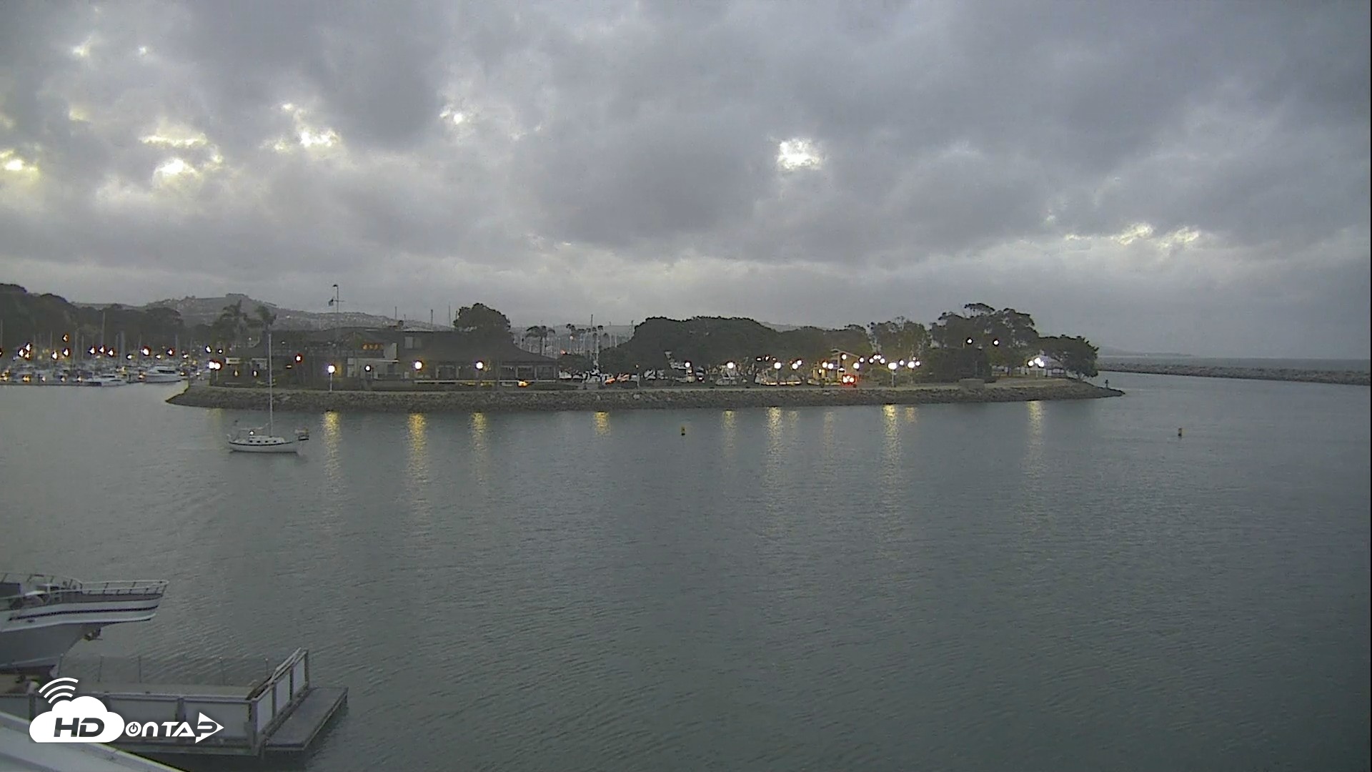 Snapshot of Dana Point Harbor Laguna Cliffs Resort Live Webcam taken May 27, 2026, 5:31am PDT