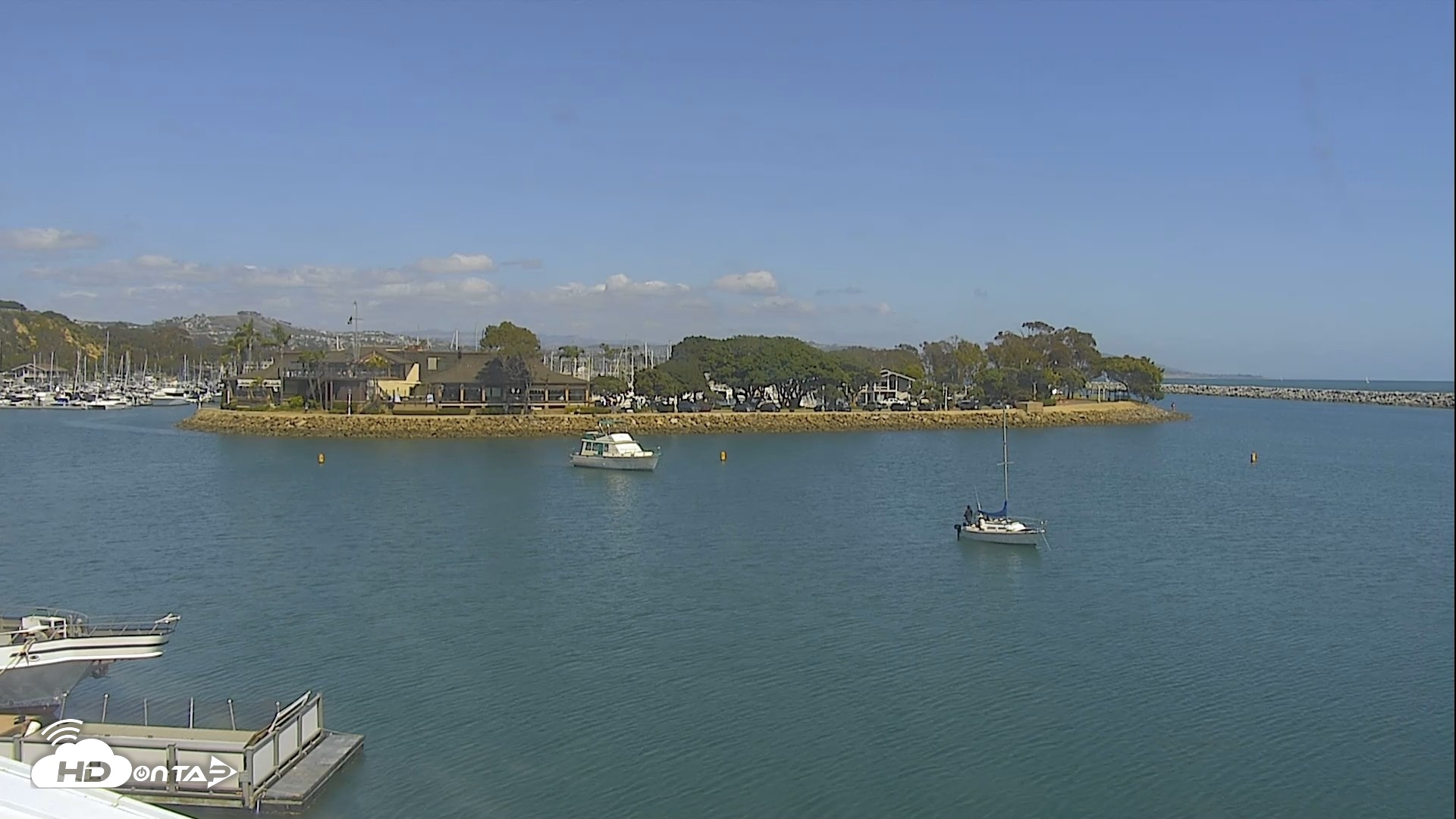 Snapshot of Dana Point Harbor Laguna Cliffs Resort Live Webcam taken May 28, 2026, 3:03pm PDT