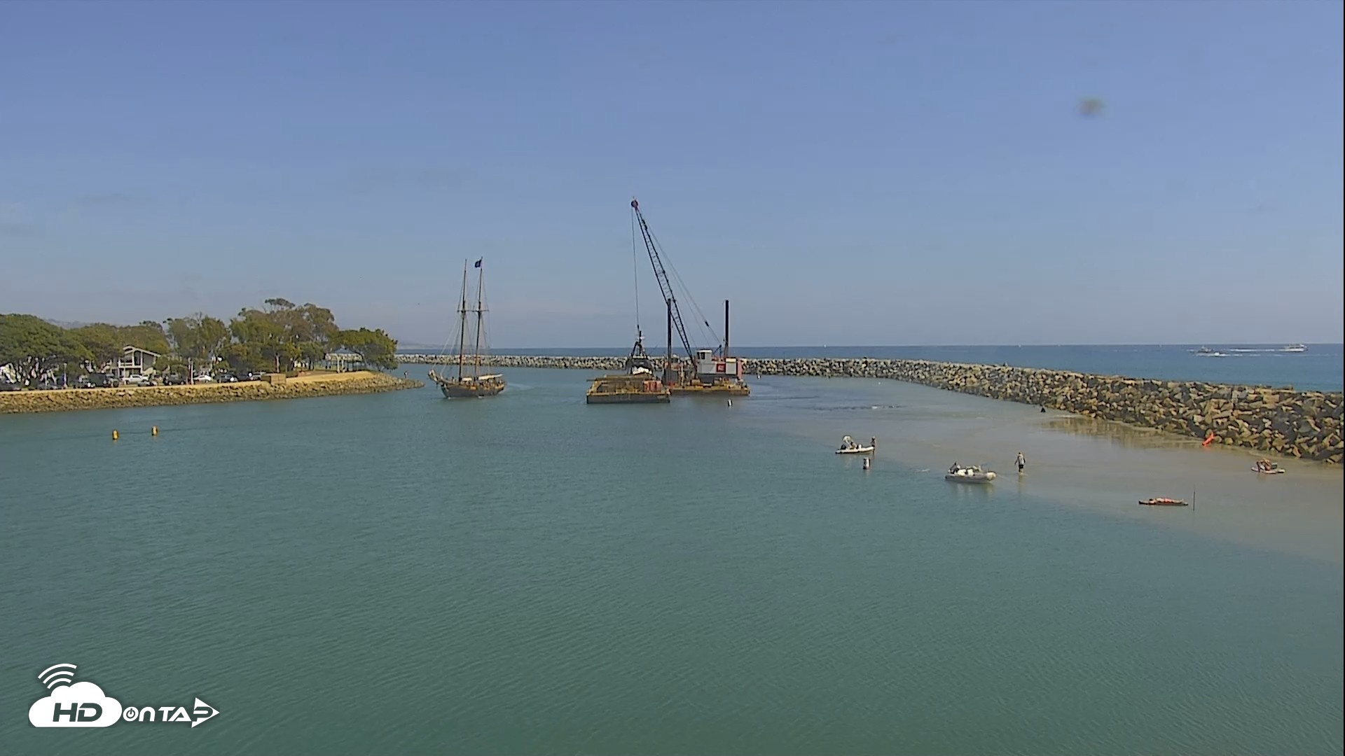 Snapshot of Dana Point Harbor Laguna Cliffs Resort Live Webcam taken Aug 12, 2026, 2:53pm PDT