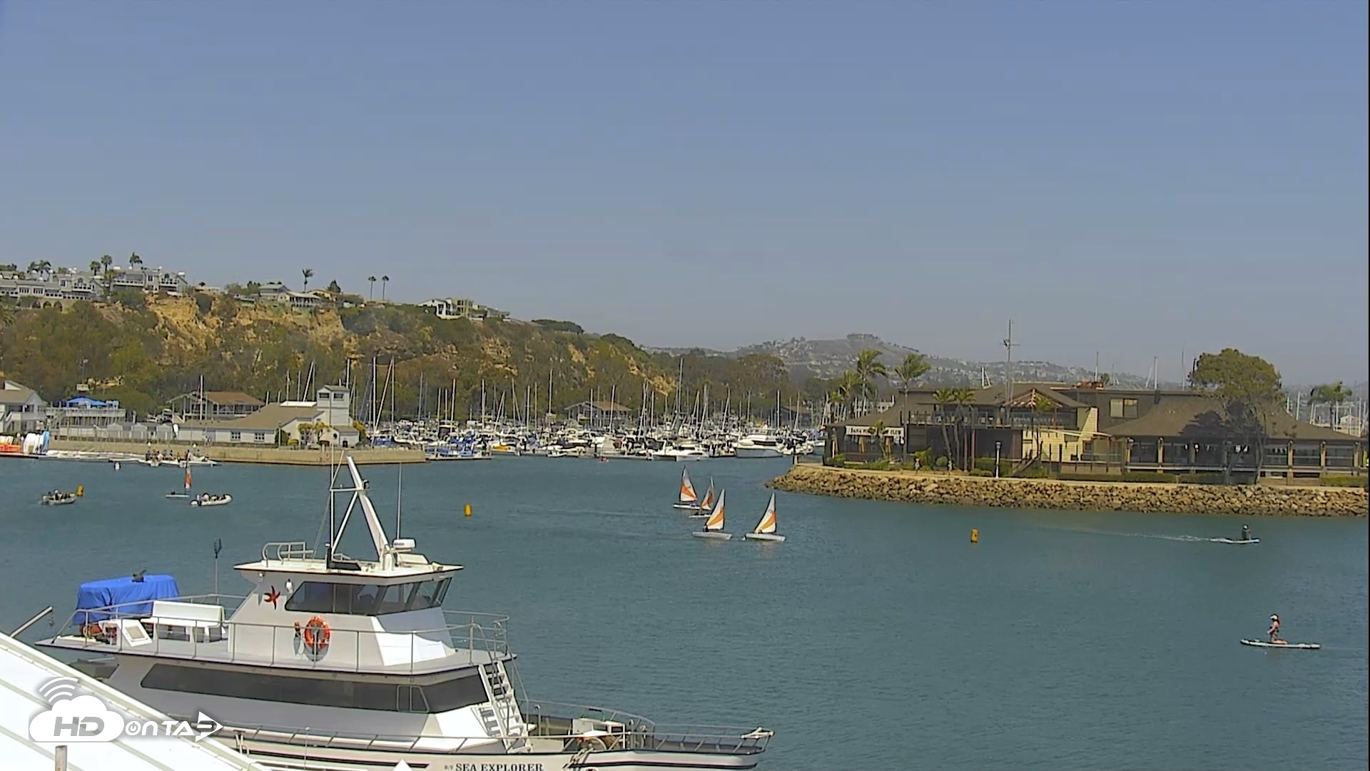 Snapshot of Dana Point Harbor Laguna Cliffs Resort Live Webcam taken Jun 16, 2026, 2:10pm PDT