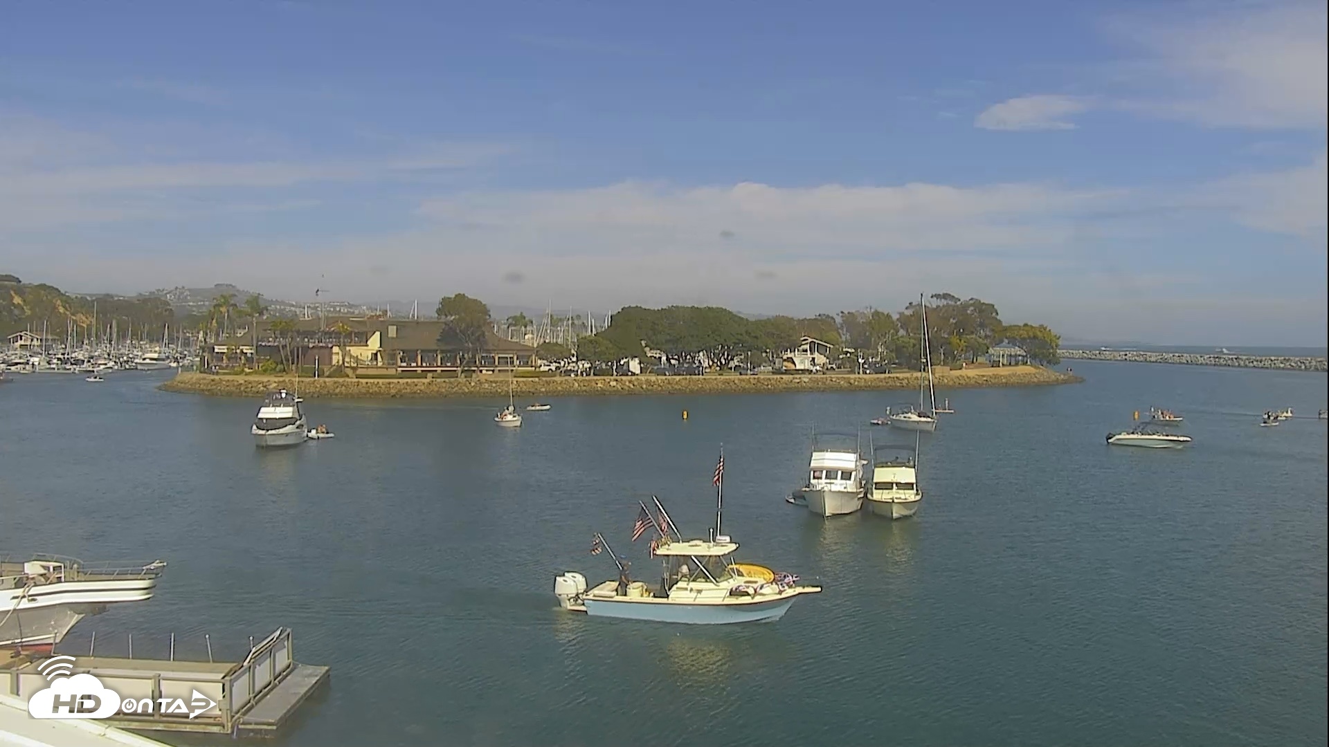 Snapshot of Dana Point Harbor Laguna Cliffs Resort Live Webcam taken Jul 3, 2026, 4:33pm PDT