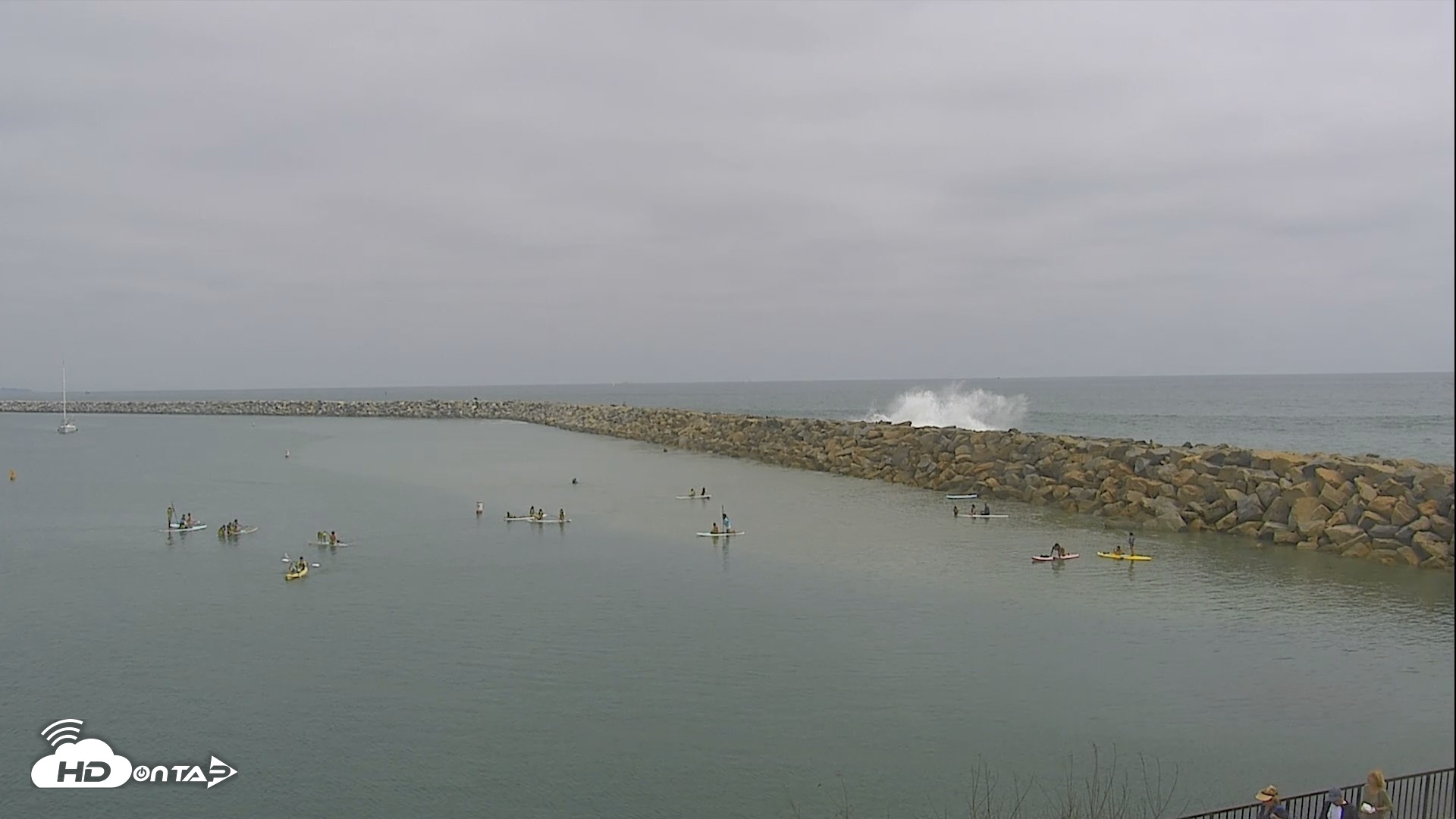 Snapshot of Dana Point Harbor Laguna Cliffs Resort Live Webcam taken Jun 24, 2026, 2:25pm PDT