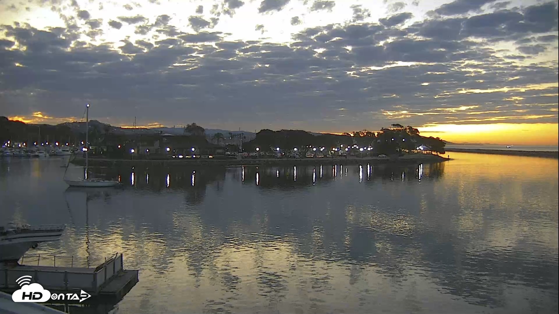 Snapshot of Dana Point Harbor Laguna Cliffs Resort Live Webcam taken Oct 6, 2026, 6:30am PDT