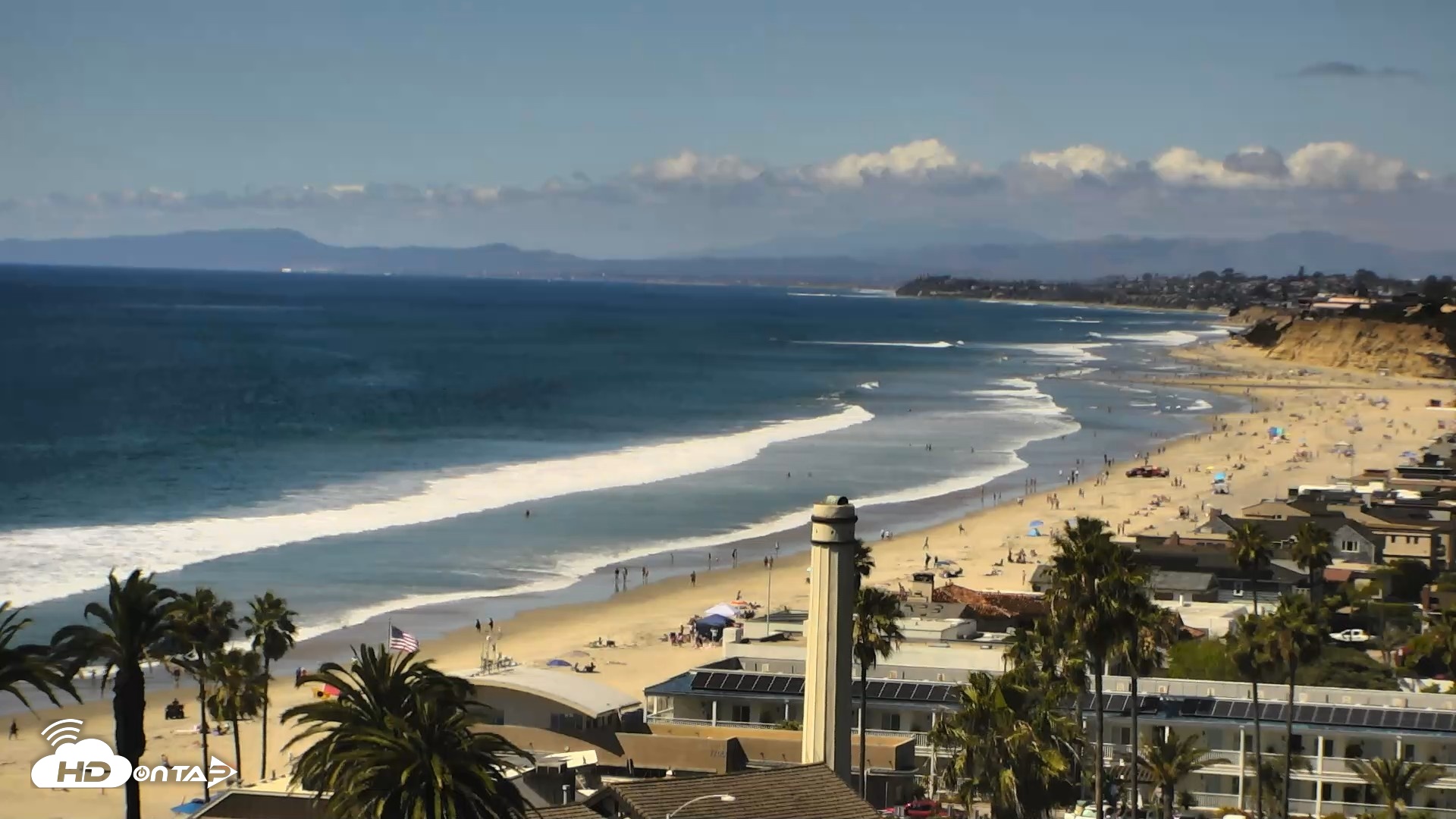 Snapshot of Dana Point Harbor Laguna Cliffs Resort Live Webcam taken Apr 11, 2026, 2:40pm PDT