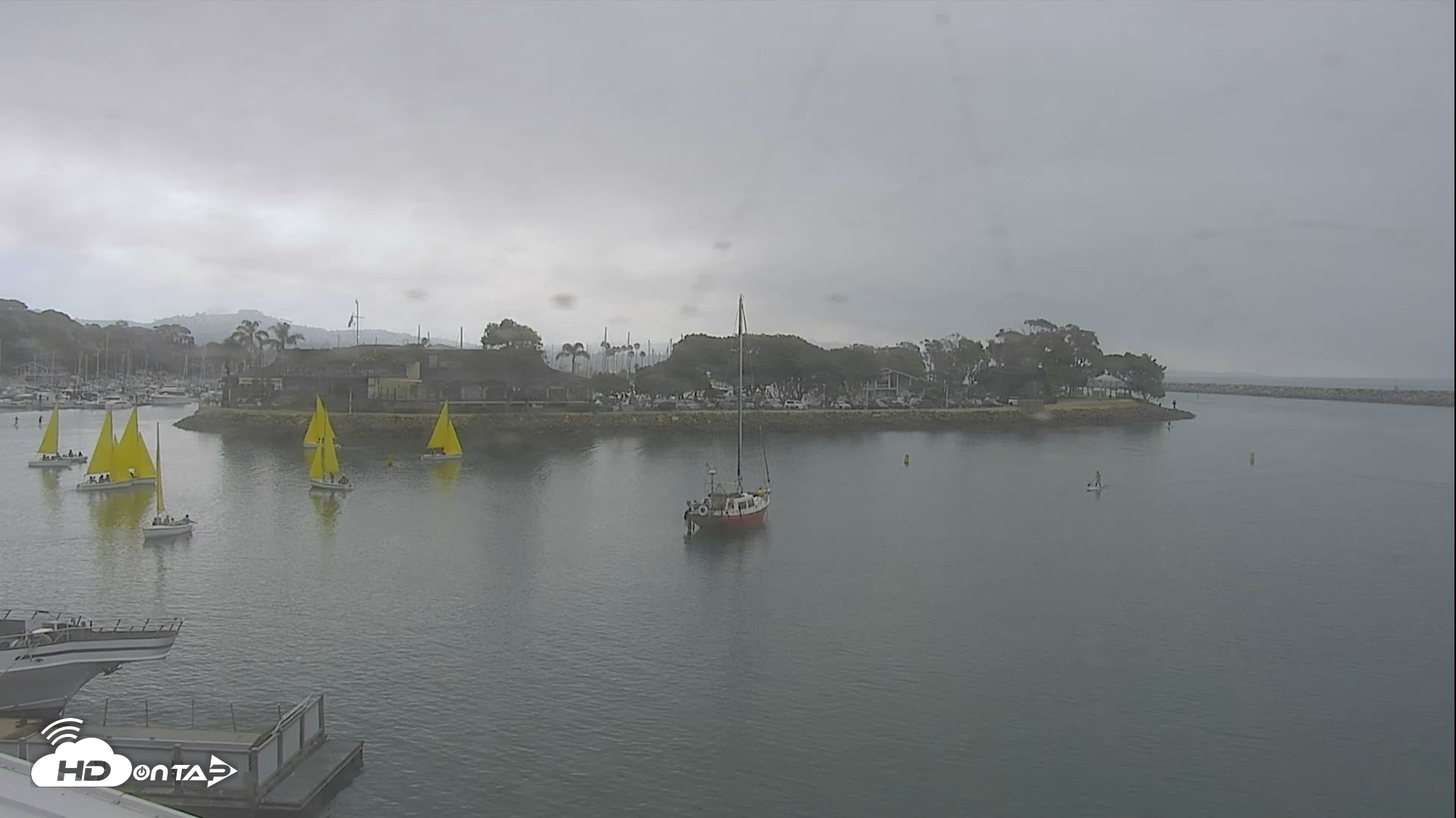 Snapshot of Dana Point Harbor Laguna Cliffs Resort Live Webcam taken Jul 8, 2026, 9:31am PDT