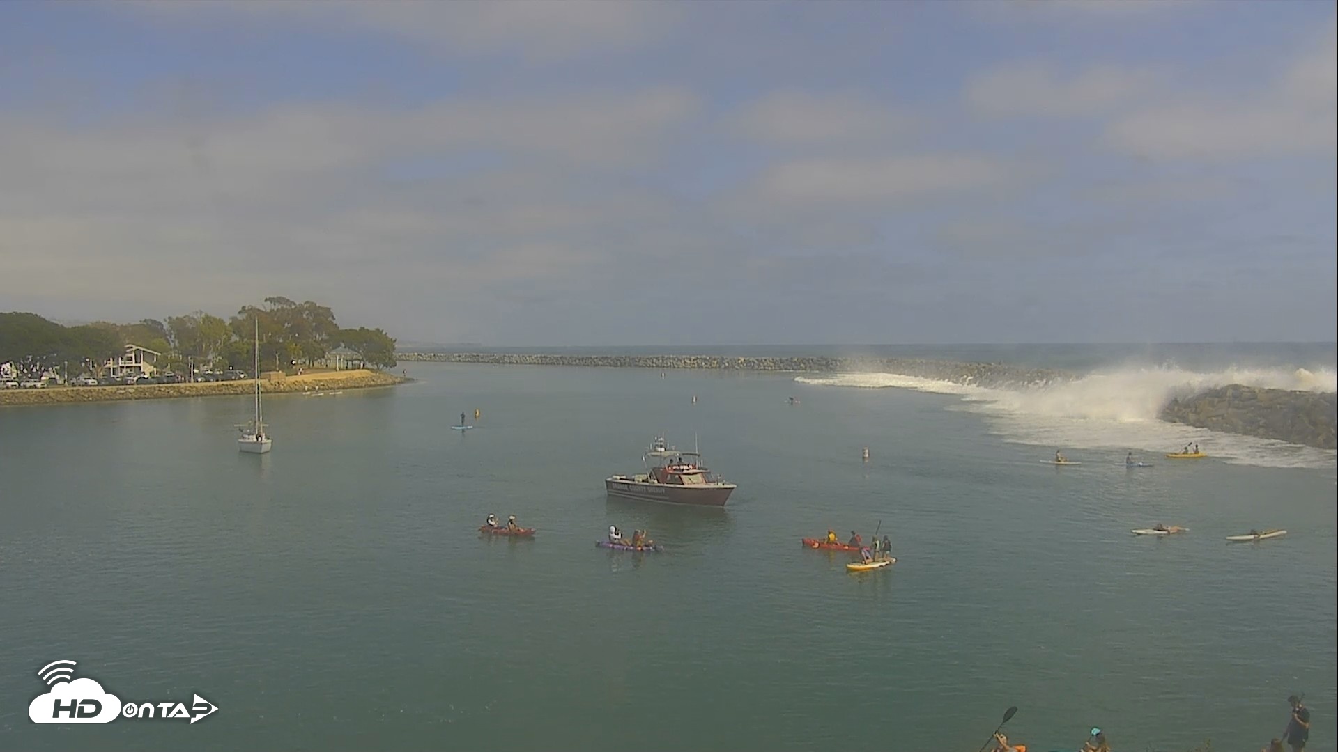 Snapshot of Dana Point Harbor Laguna Cliffs Resort Live Webcam taken Jun 10, 2026, 3:29pm PDT
