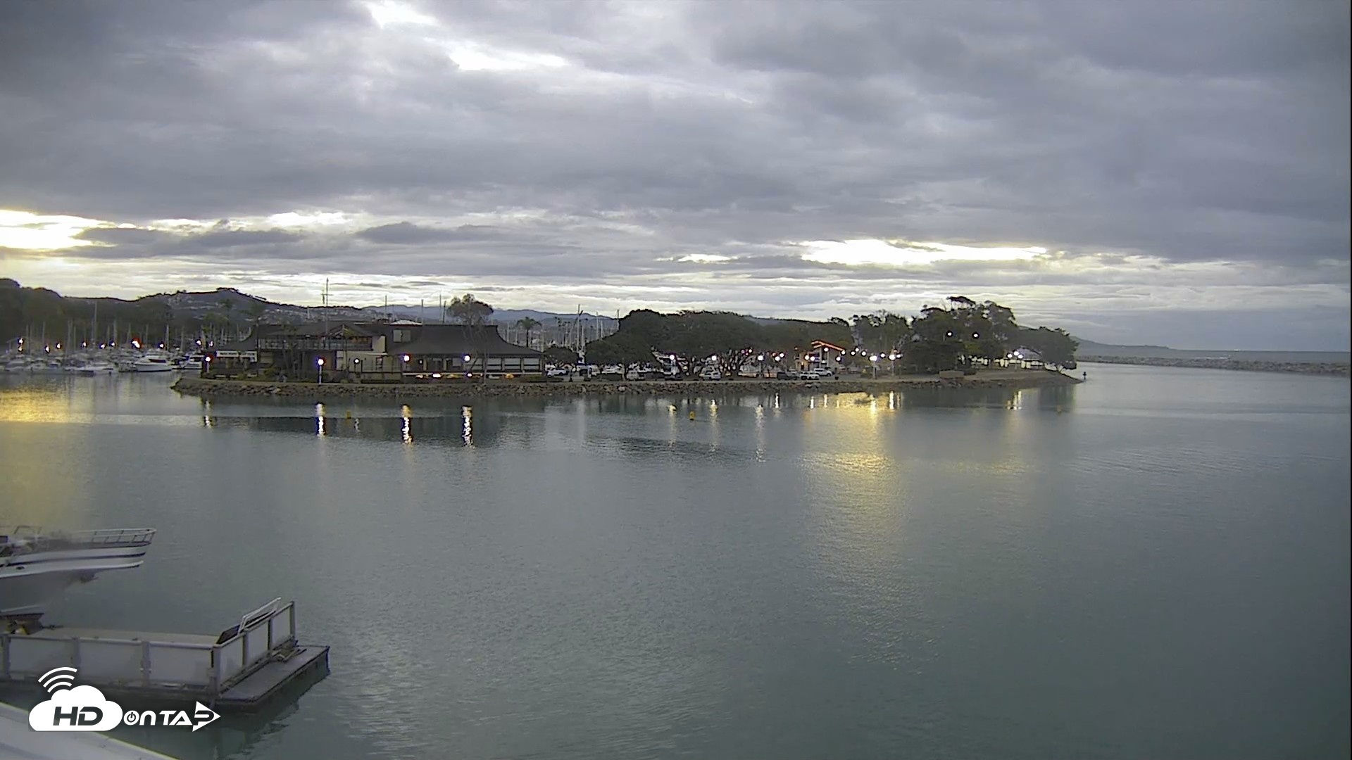 Snapshot of Dana Point Harbor Laguna Cliffs Resort Live Webcam taken Oct 23, 2026, 6:55am PDT