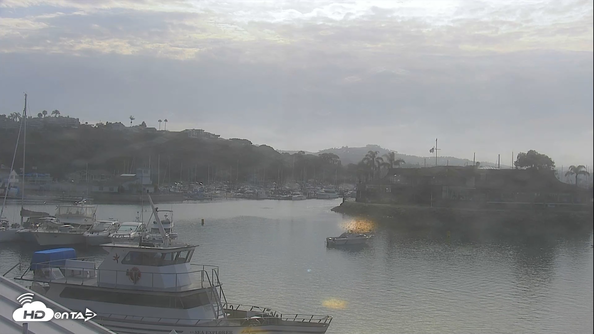 Snapshot of Dana Point Harbor Laguna Cliffs Resort Live Webcam taken Jul 12, 2026, 8:18am PDT