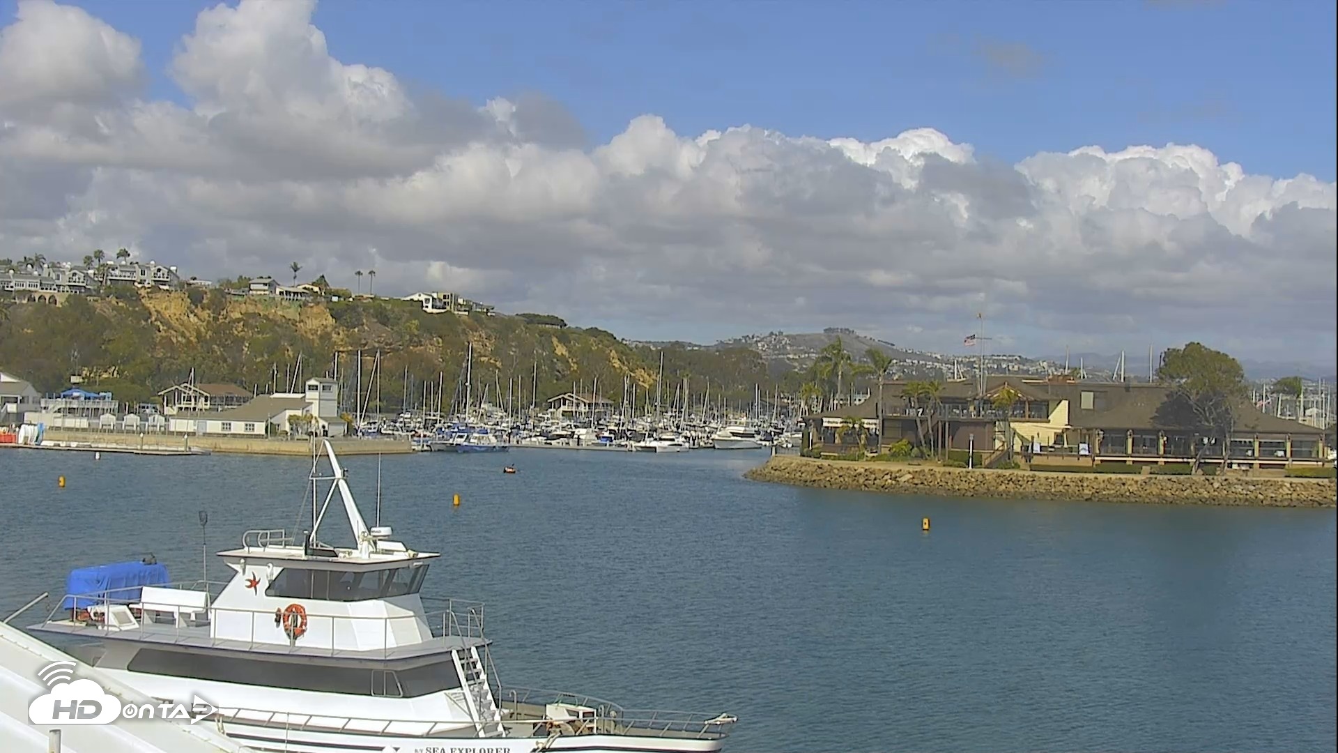 Snapshot of Dana Point Harbor Laguna Cliffs Resort Live Webcam taken May 27, 2026, 3:51pm PDT