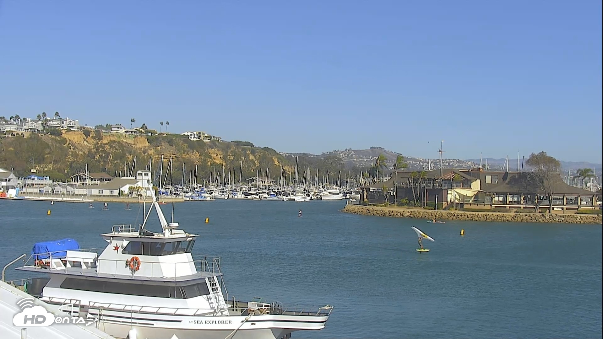 Snapshot of Dana Point Harbor Laguna Cliffs Resort Live Webcam taken Oct 2, 2026, 3:23pm PDT