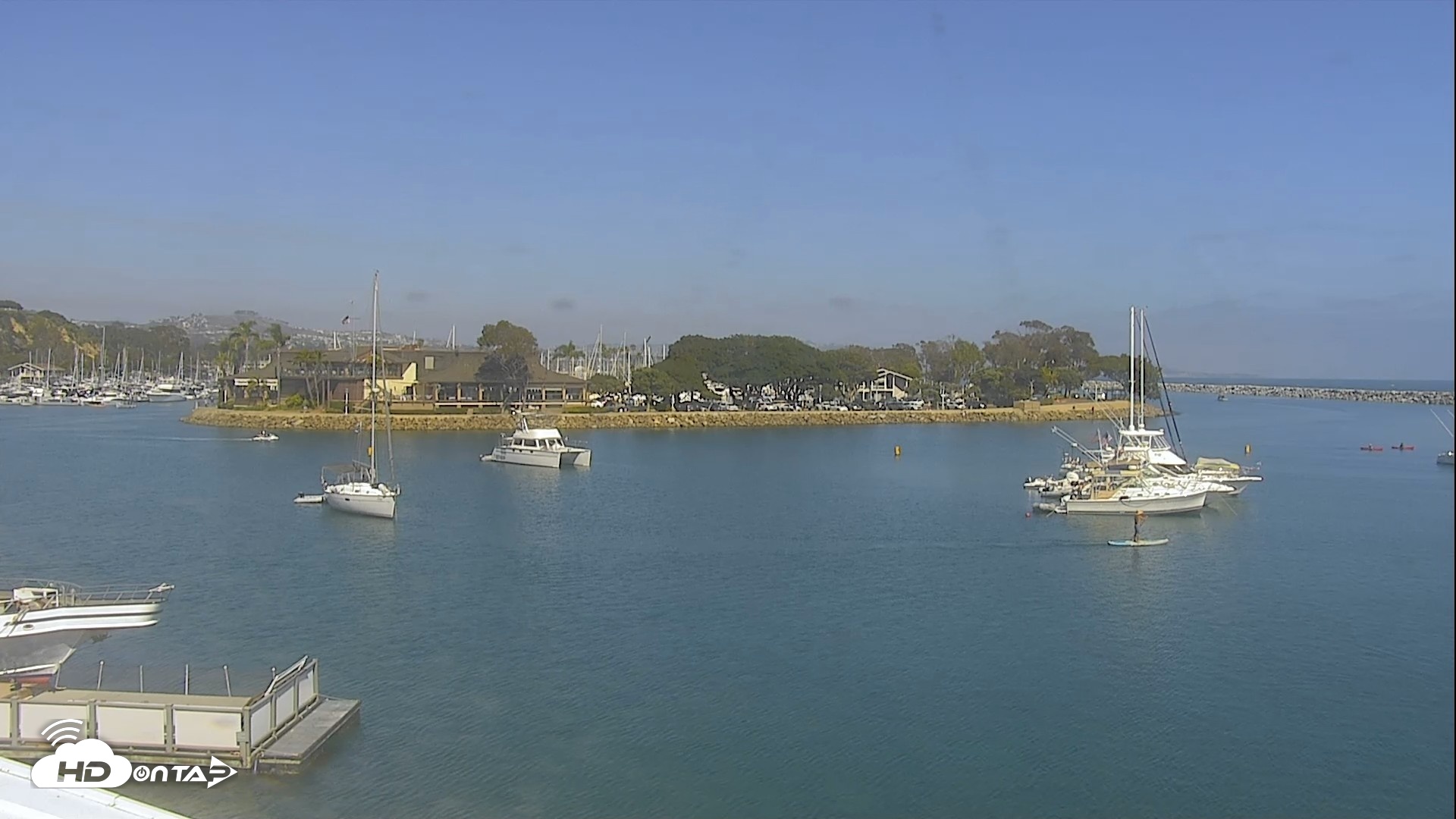 Snapshot of Dana Point Harbor Laguna Cliffs Resort Live Webcam taken Jul 10, 2026, 4:00pm PDT