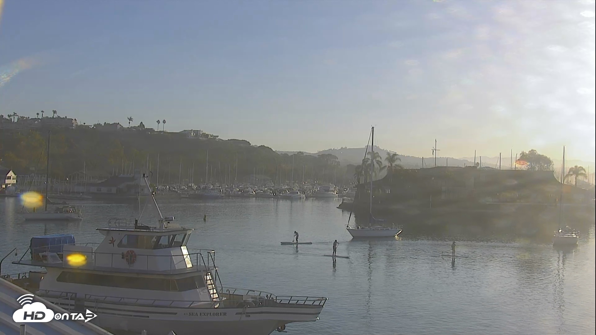 Snapshot of Dana Point Harbor Laguna Cliffs Resort Live Webcam taken Oct 8, 2026, 8:00am PDT