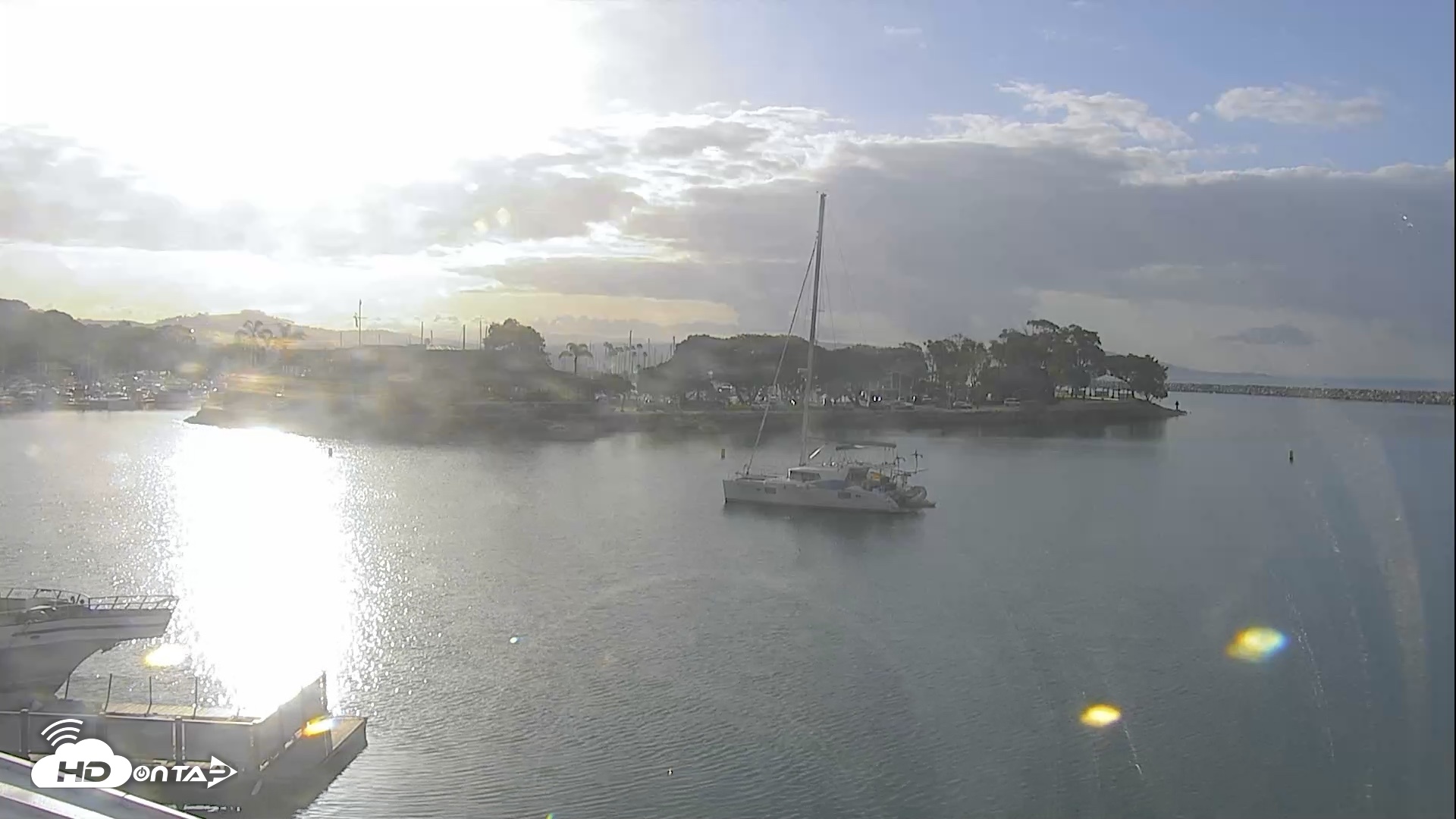 Snapshot of Dana Point Harbor Laguna Cliffs Resort Live Webcam taken Apr 27, 2026, 7:33am PDT