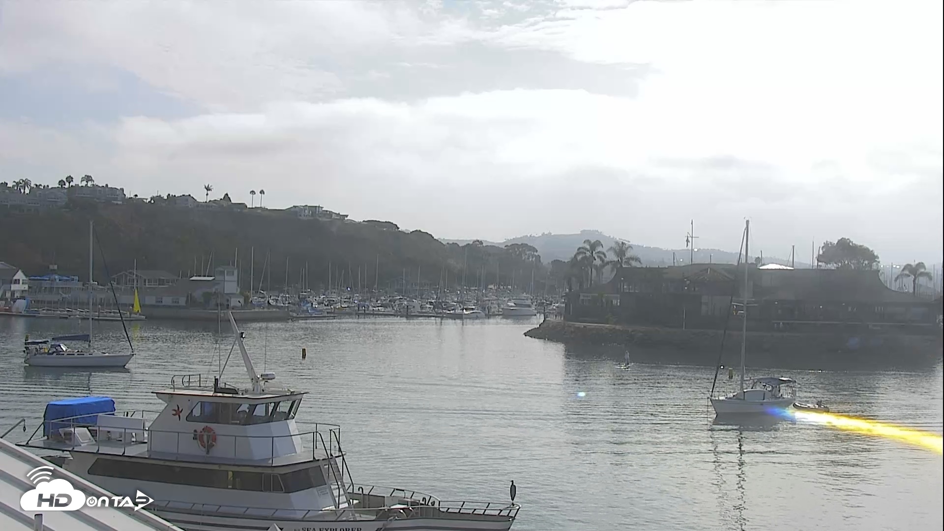 Snapshot of Dana Point Harbor Laguna Cliffs Resort Live Webcam taken Aug 7, 2026, 8:54am PDT