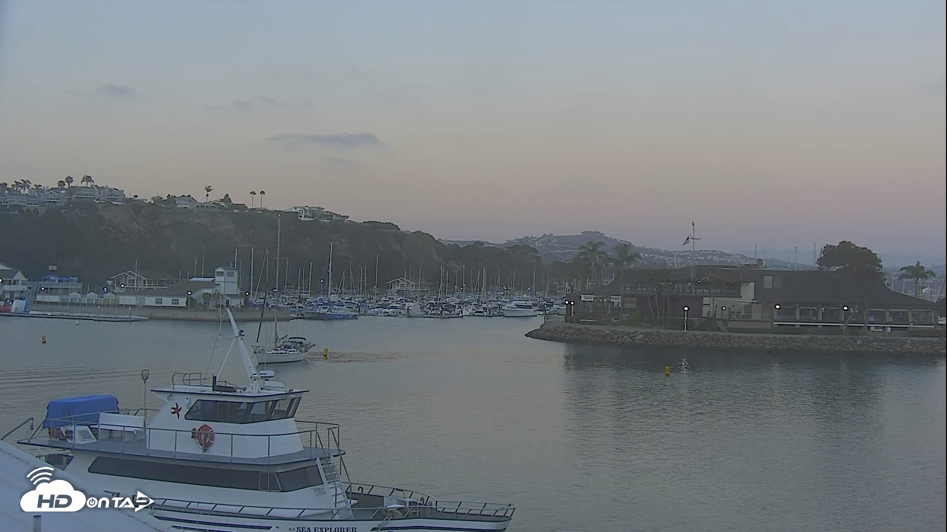 Snapshot of Dana Point Harbor Laguna Cliffs Resort Live Webcam taken Jun 22, 2026, 8:05pm PDT