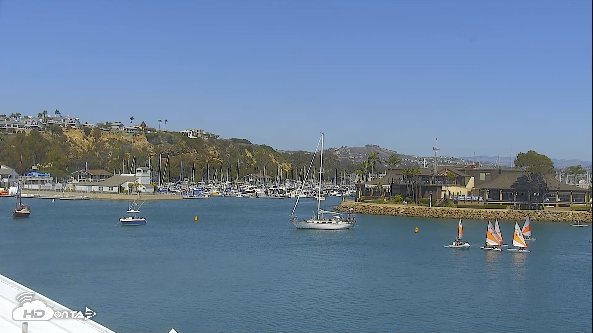 Snapshot of Dana Point Harbor Laguna Cliffs Resort Live Webcam taken Jun 19, 2026, 2:46pm PDT