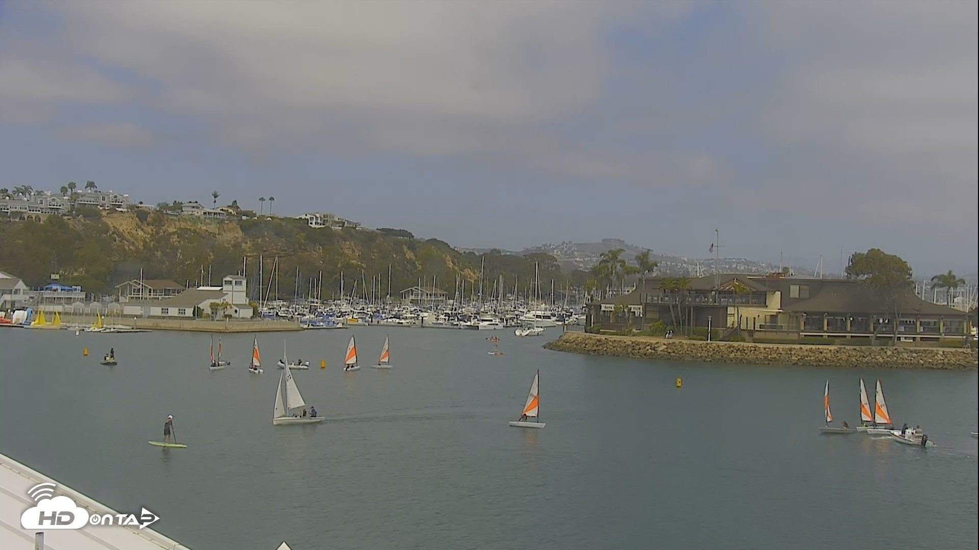 Snapshot of Dana Point Harbor Laguna Cliffs Resort Live Webcam taken Jun 24, 2026, 2:27pm PDT