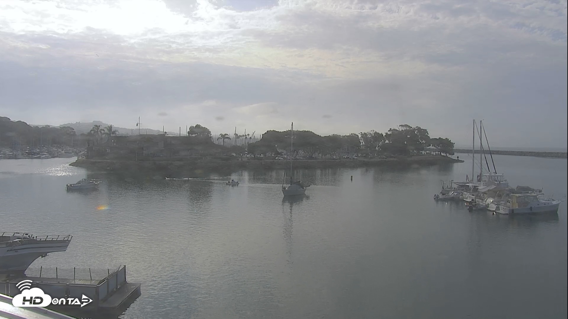 Snapshot of Dana Point Harbor Laguna Cliffs Resort Live Webcam taken Jul 12, 2026, 8:19am PDT