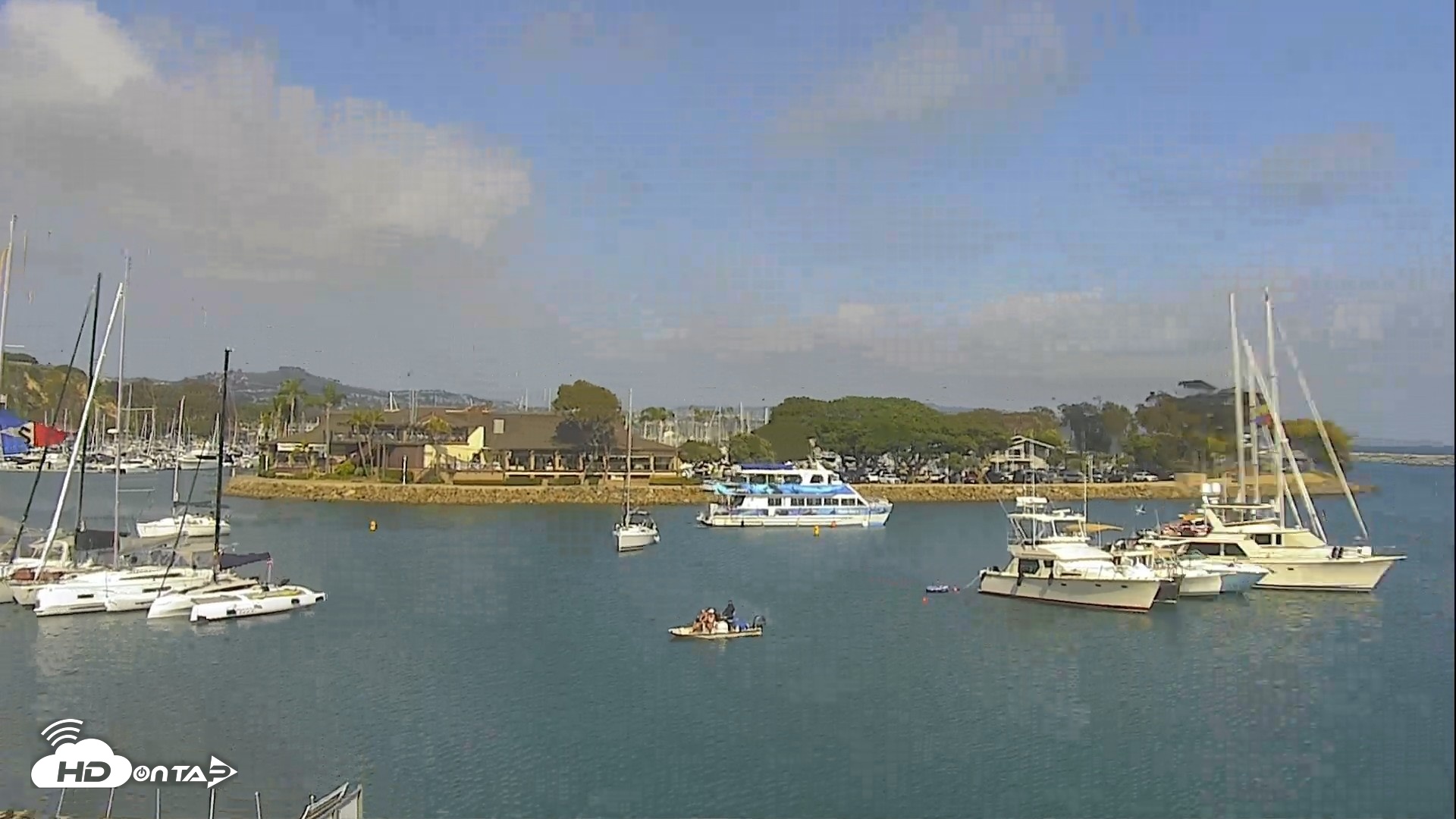Snapshot of Dana Point Harbor Laguna Cliffs Resort Live Webcam taken May 23, 2026, 4:36pm PDT