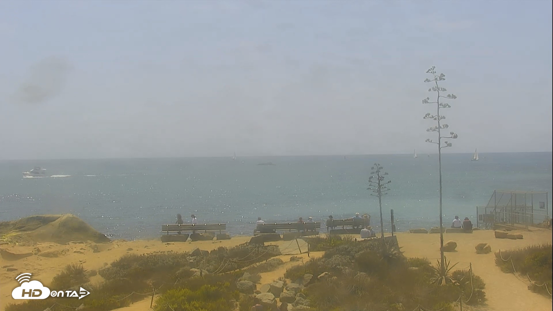 Snapshot of Dana Point Harbor Laguna Cliffs Resort Live Webcam taken Aug 6, 2026, 2:14pm PDT