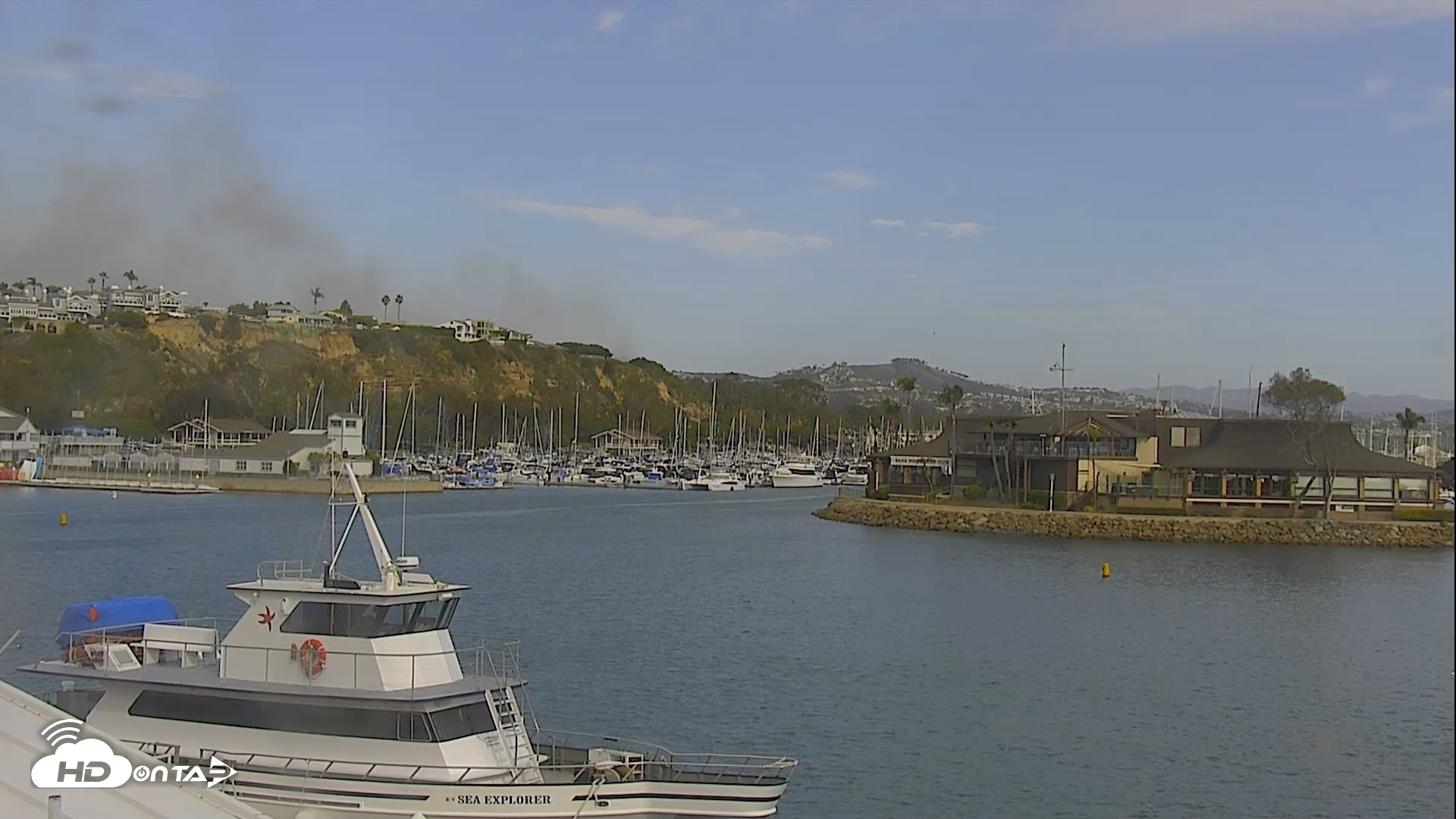 Snapshot of Dana Point Harbor Laguna Cliffs Resort Live Webcam taken Oct 16, 2026, 3:22pm PDT